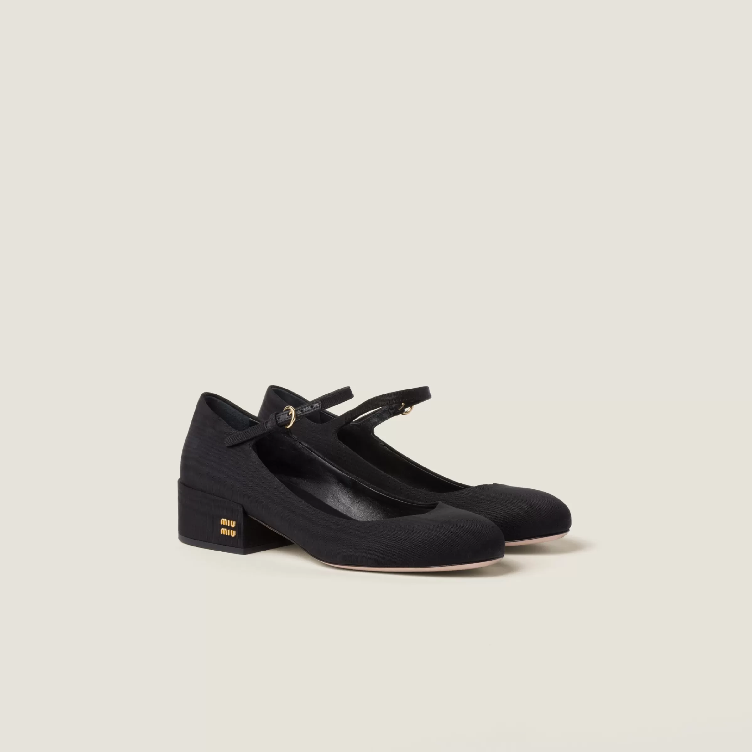 Miu Miu Moiré Fabric Pumps |