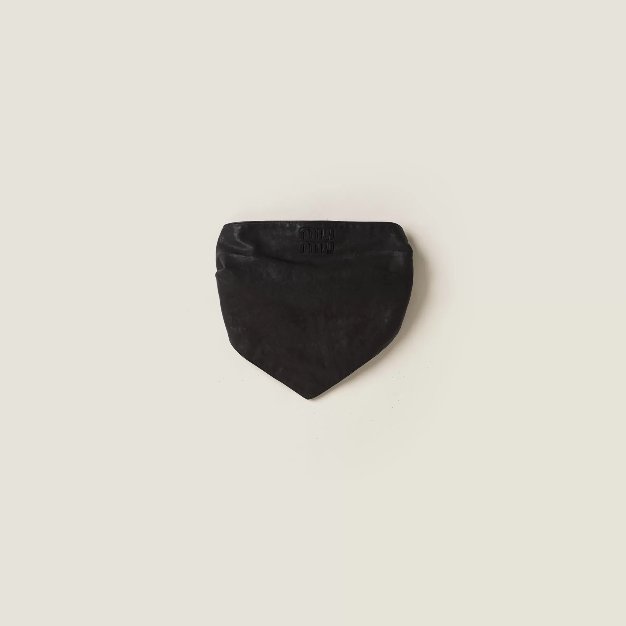 Miu Miu Nappa Leather Top |