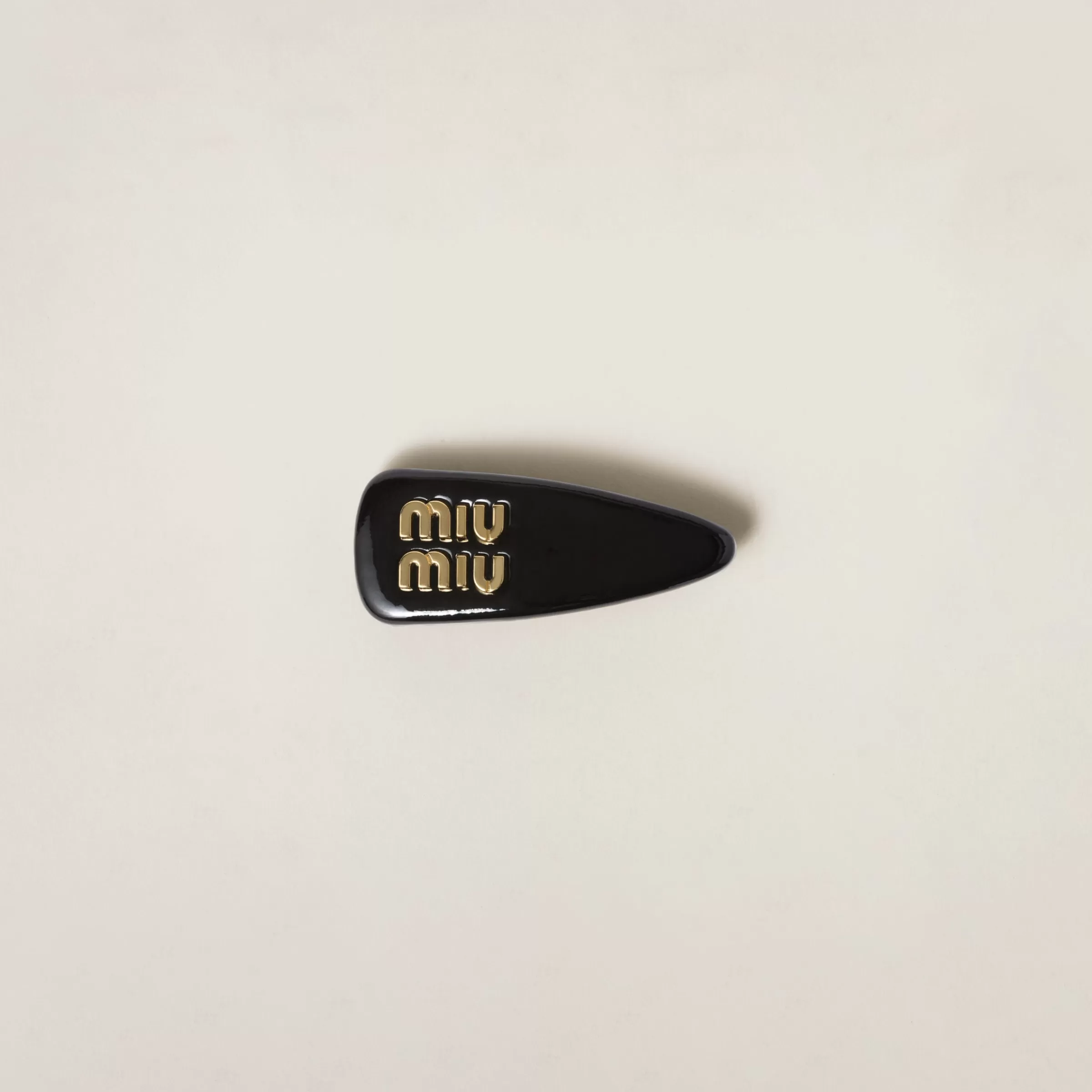 Miu Miu Patent Leather Hair Clip |