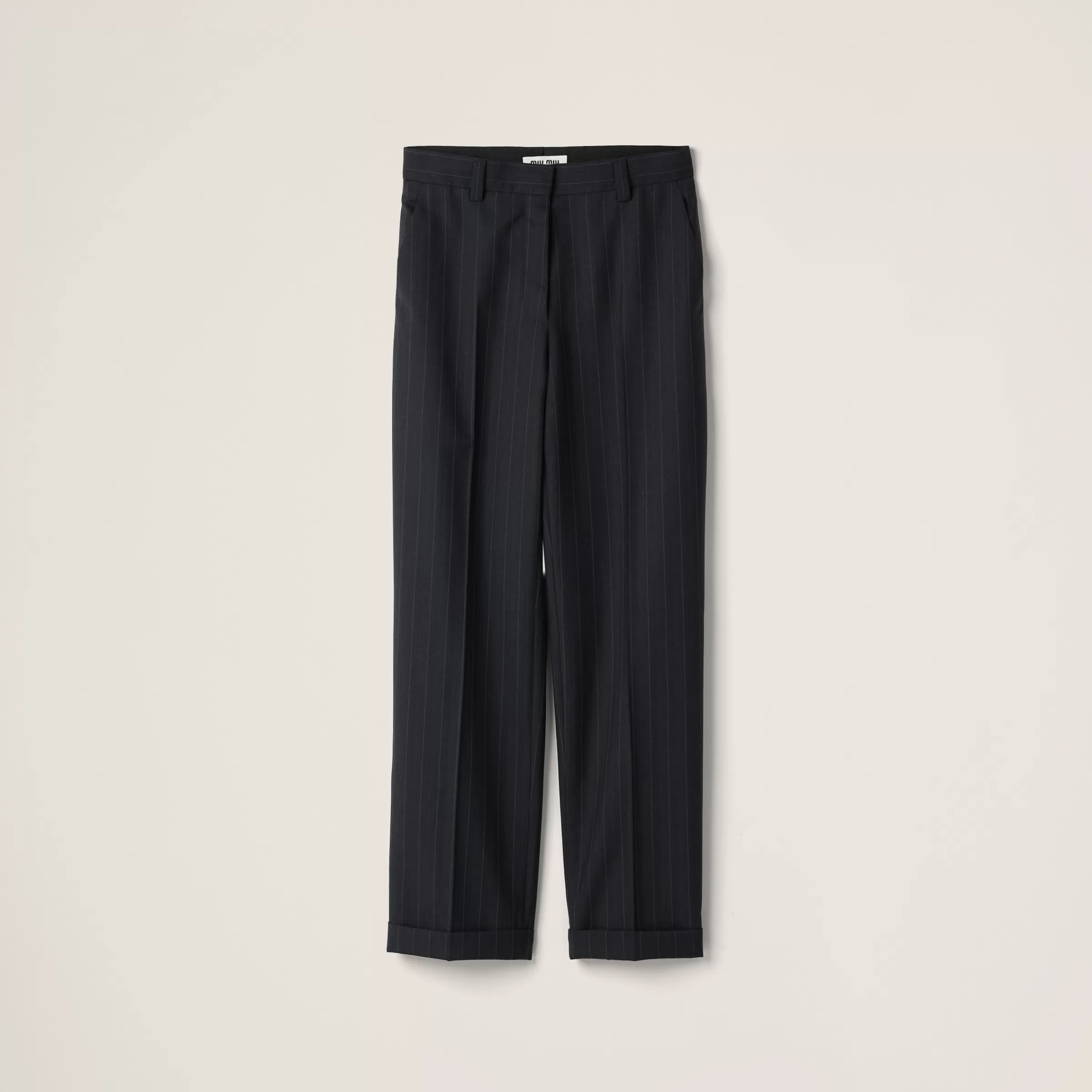 Miu Miu Pinstriped Pants |