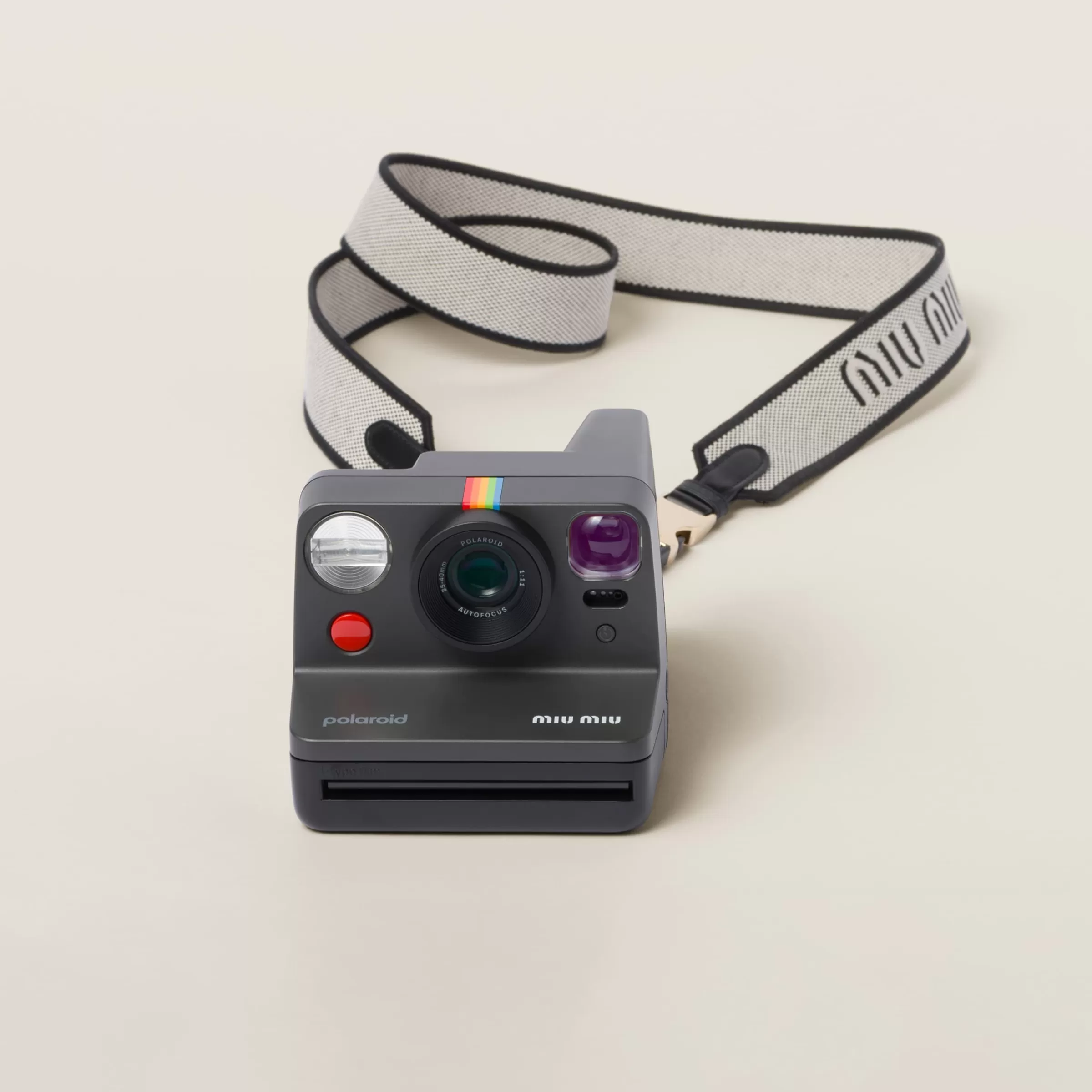 Miu Miu Polaroid X With Fabric Shoulder Strap |