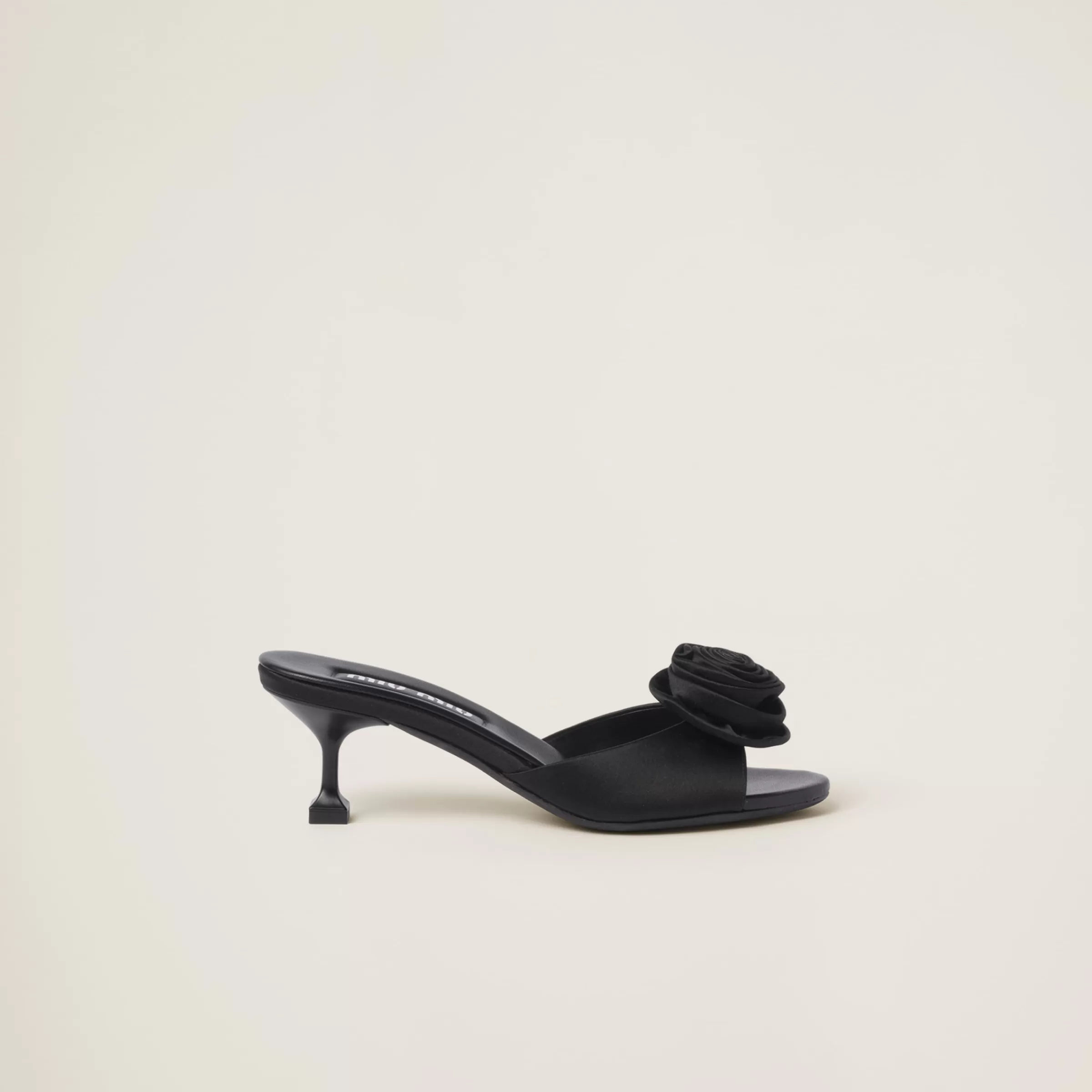 Miu Miu Satin Slides |