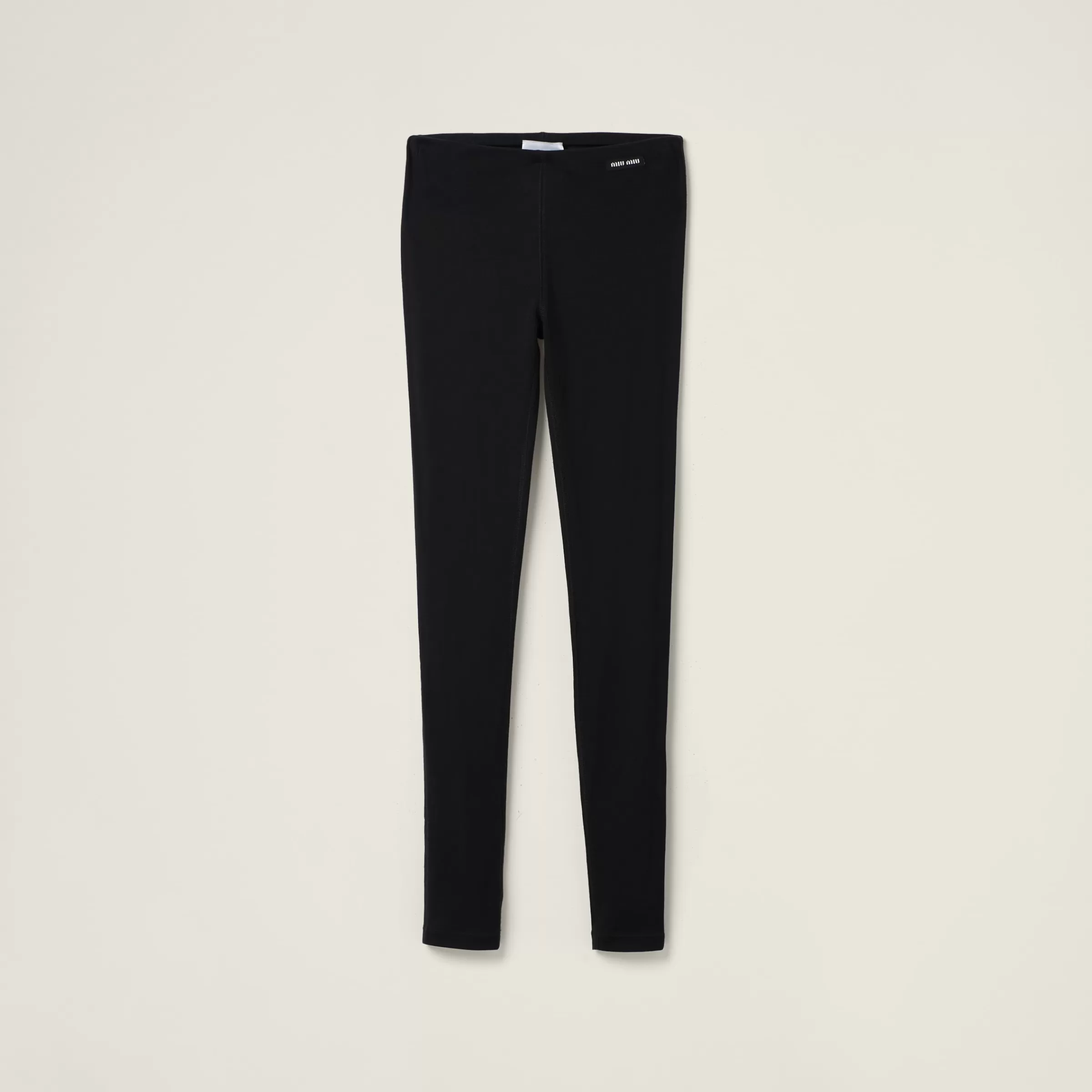 Miu Miu Silk Jersey Pants |