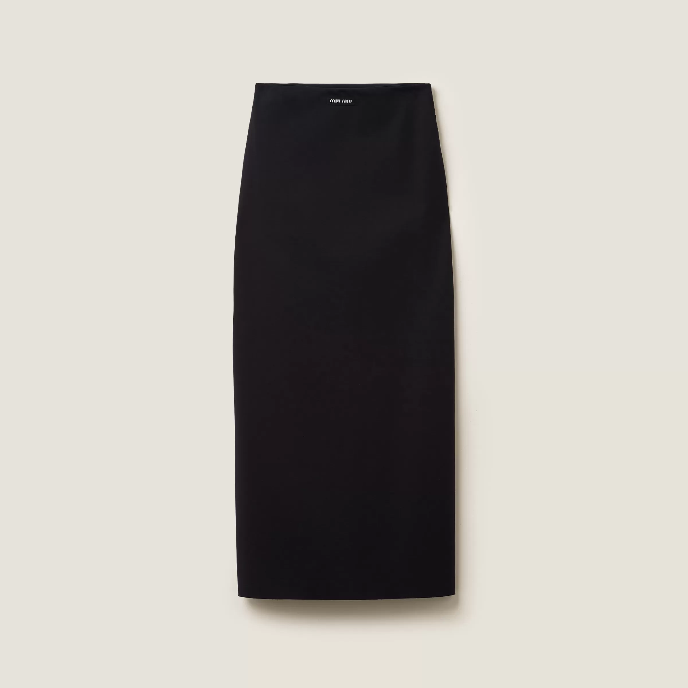 Miu Miu Stretch Jersey Skirt |