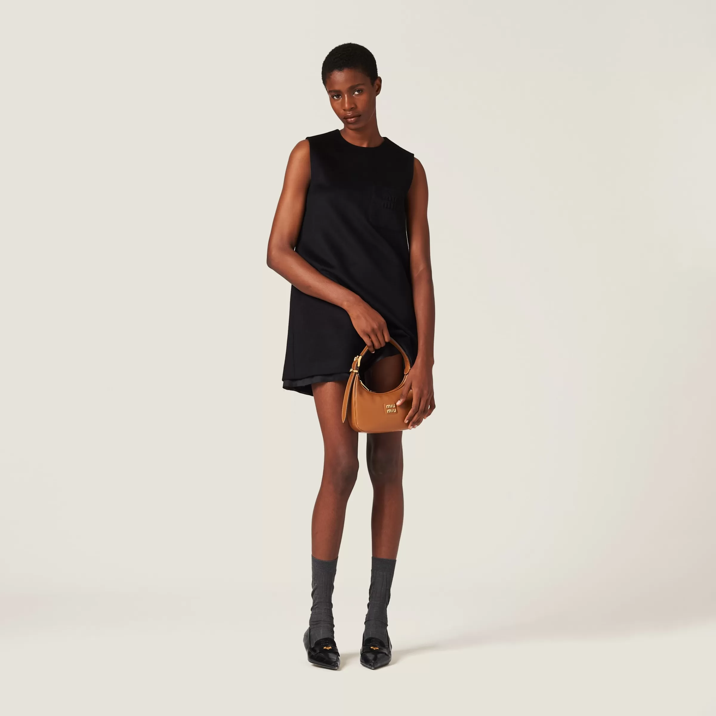 Miu Miu Velour Mini-dress |