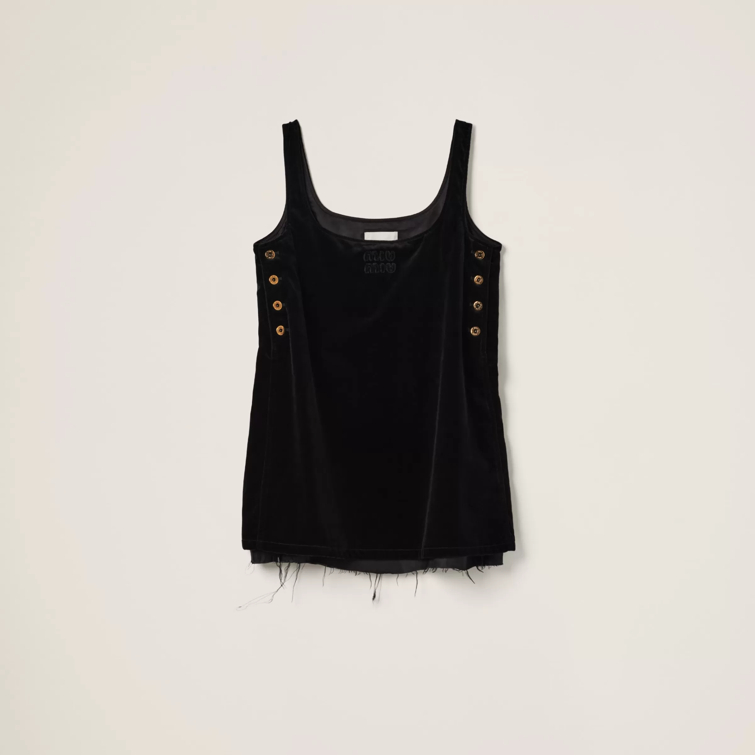 Miu Miu Velvet Minidress |