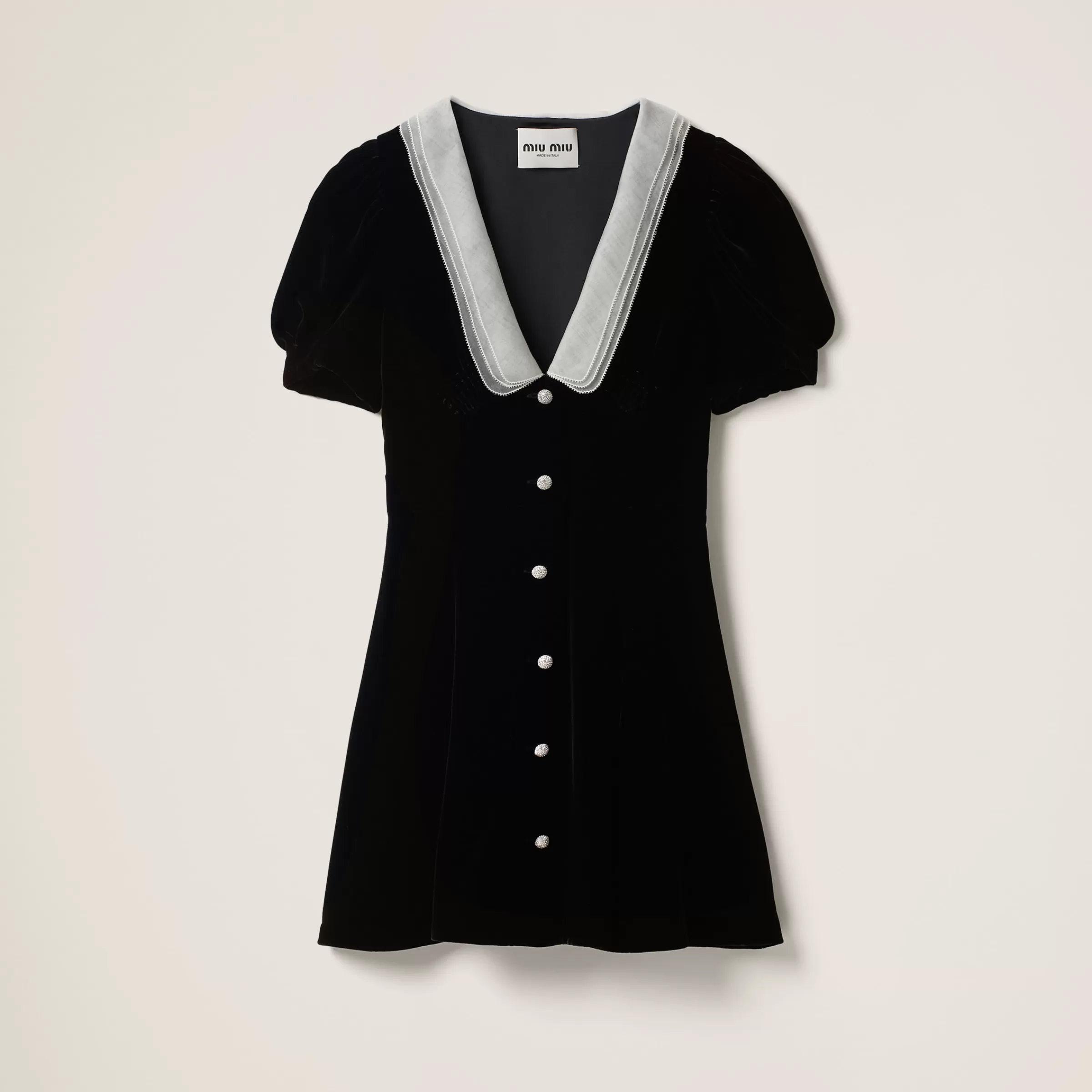 Miu Miu Velvet Minidress |