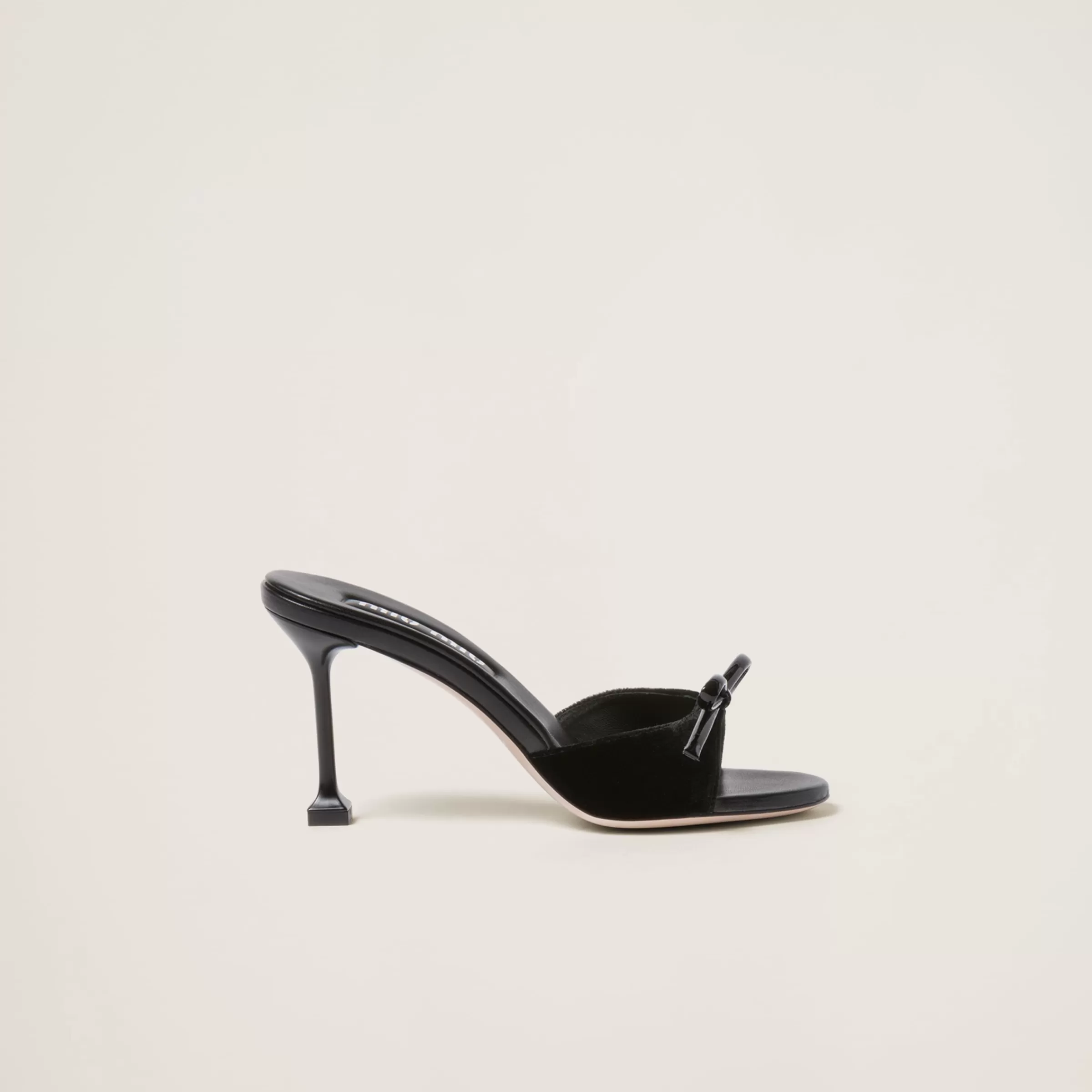 Miu Miu Velvet Sandals |