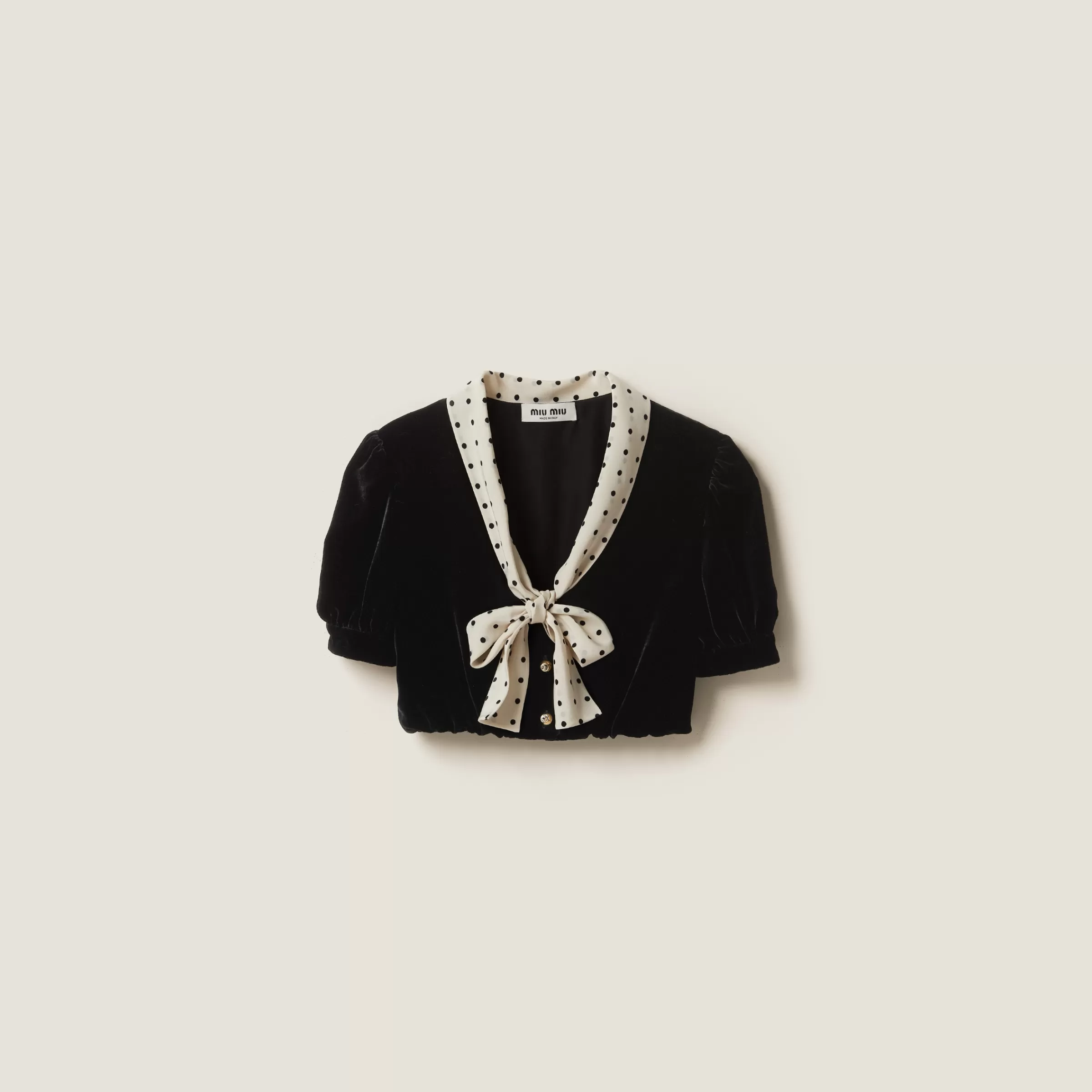 Miu Miu Velvet Top |