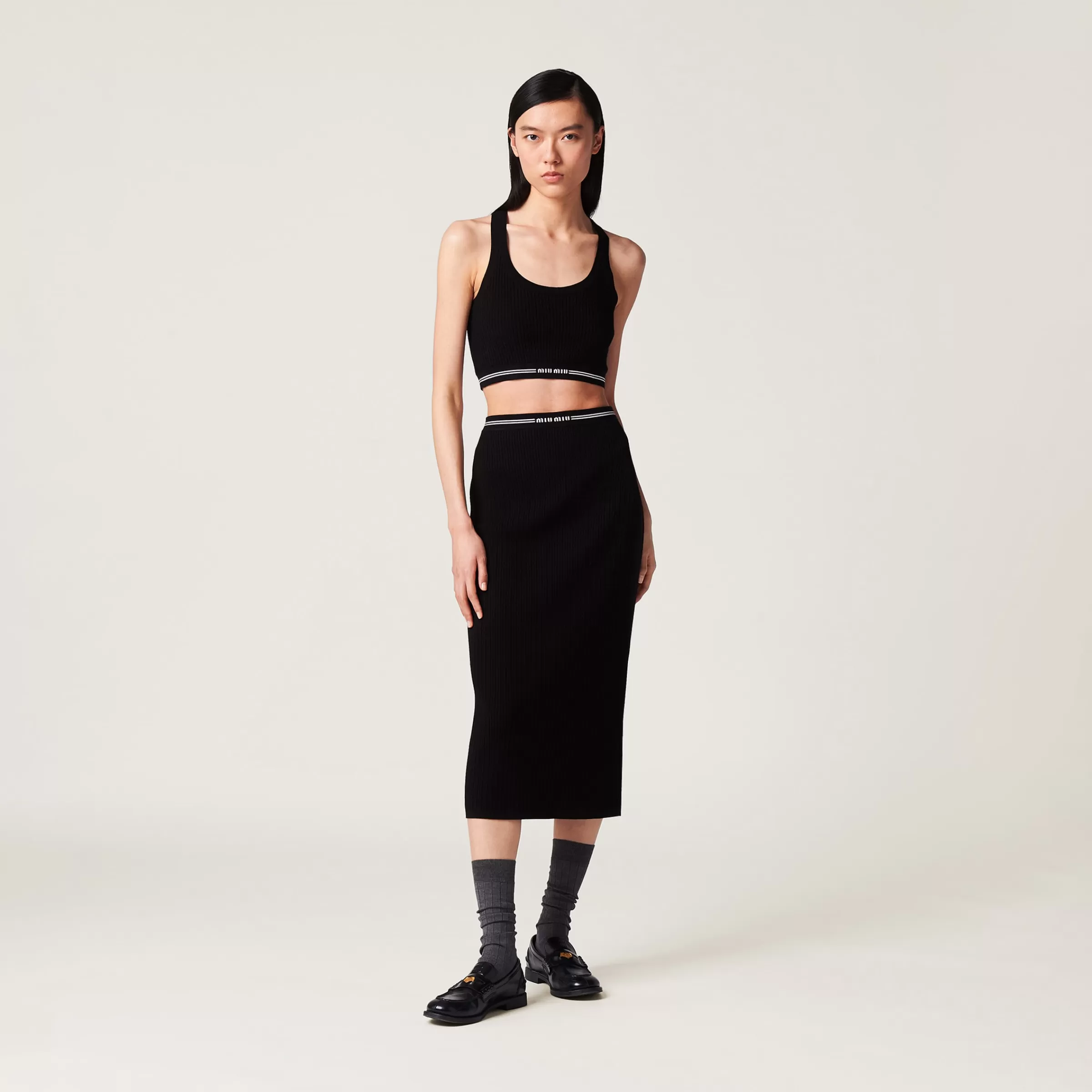Miu Miu Viscose Skirt |