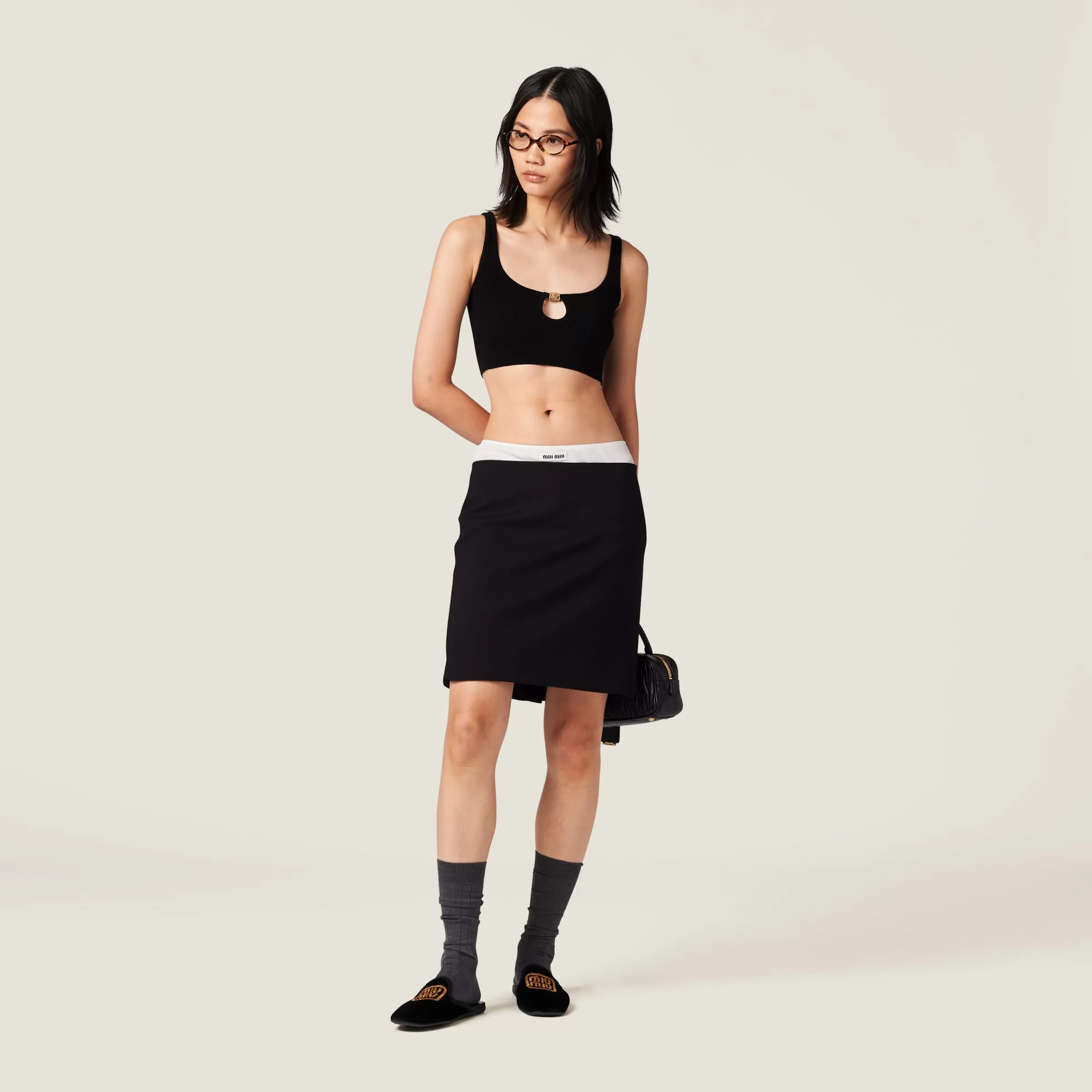 Miu Miu Viscose Top |