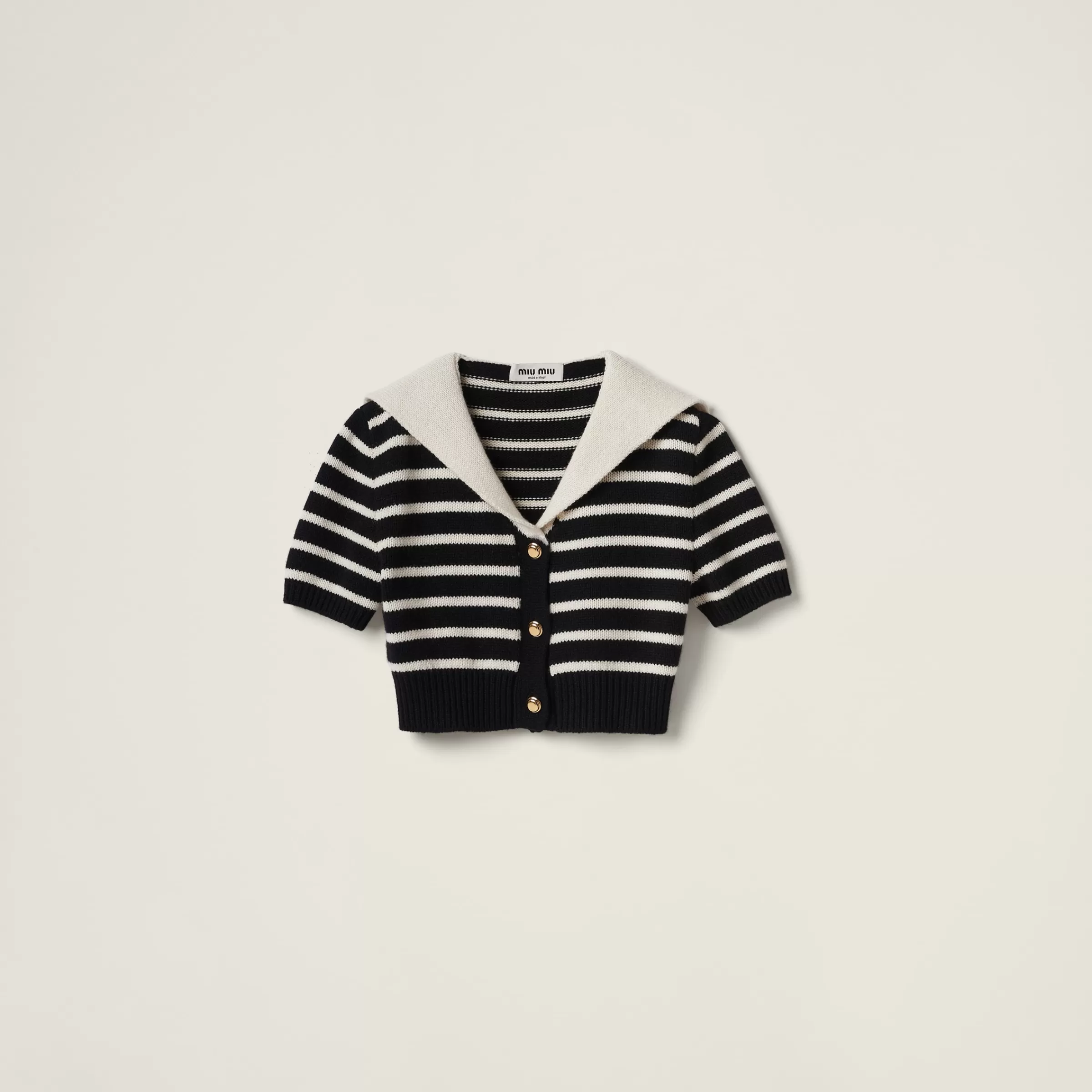Miu Miu Cashmere Knit Cardigan |