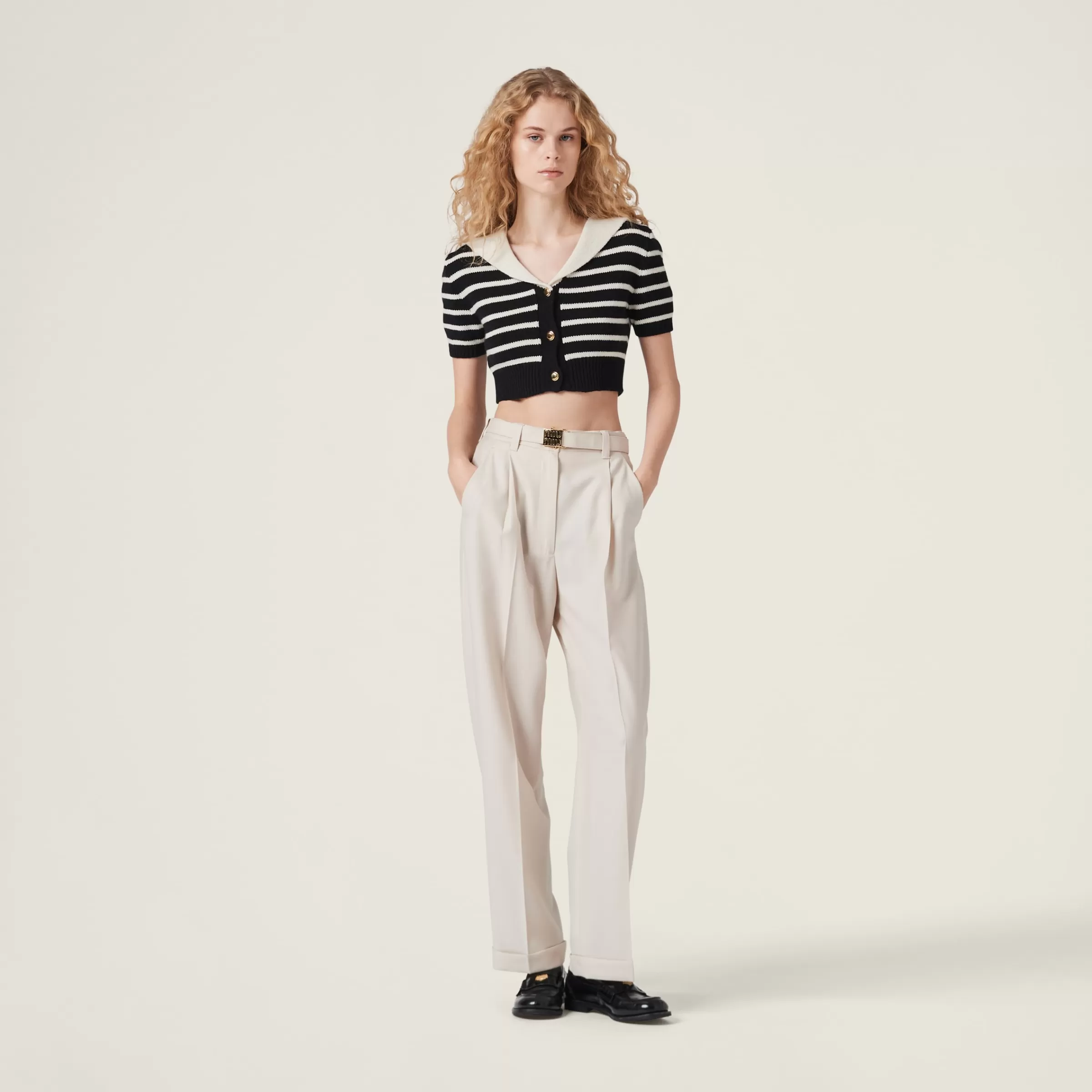 Miu Miu Cashmere Knit Cardigan |