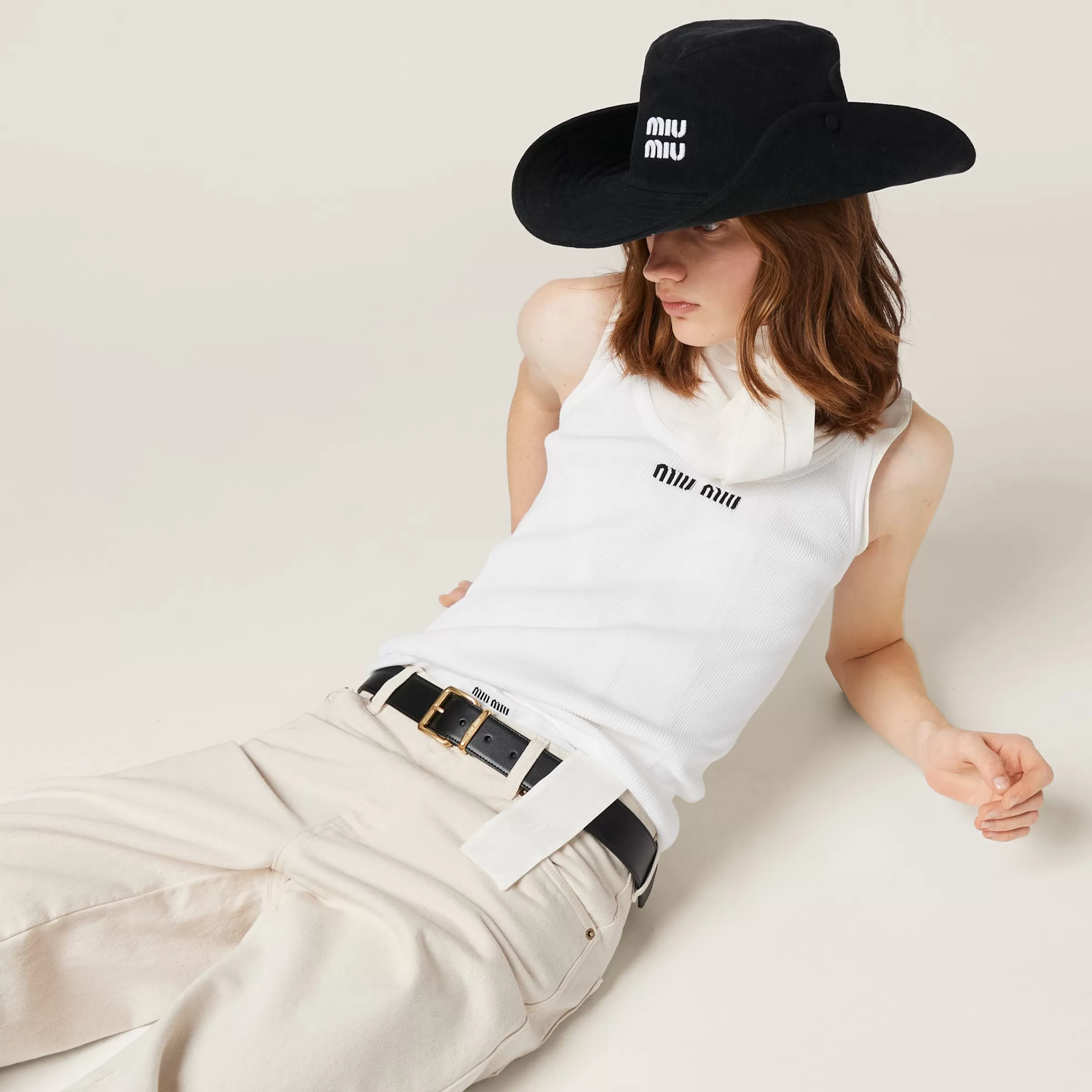 Miu Miu Denim Hat |