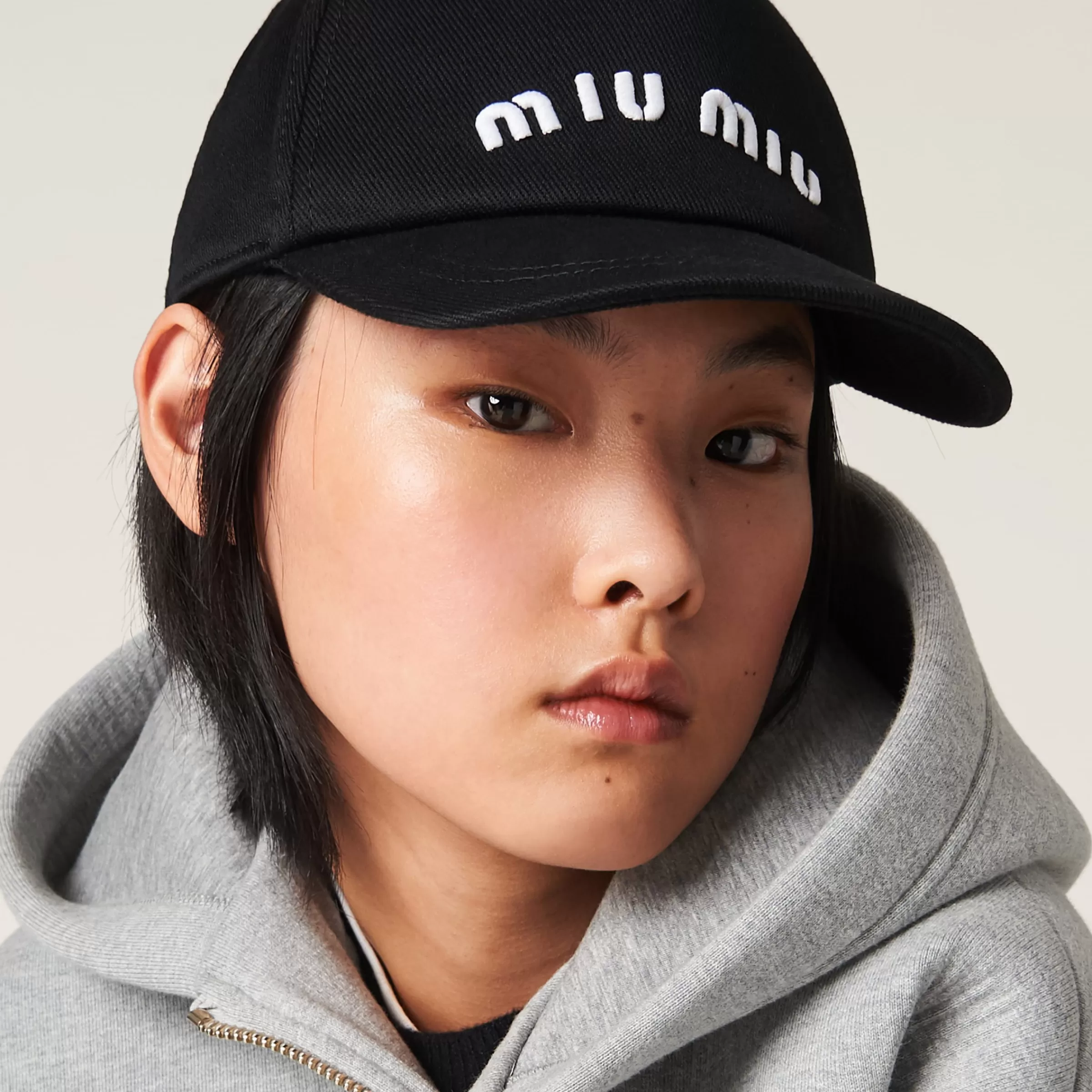 Miu Miu Drill Baseball Cap |