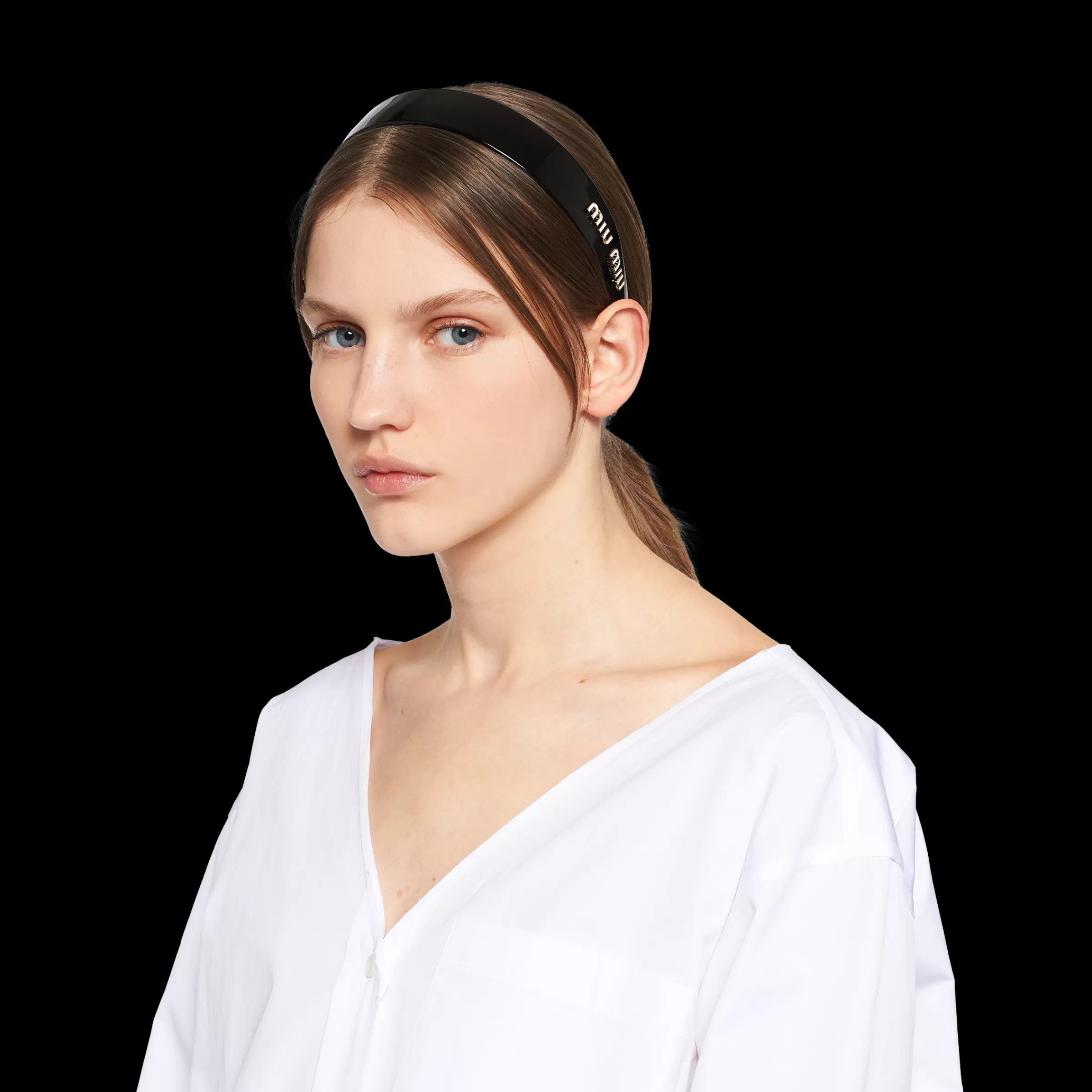Miu Miu Plexiglas Headband |