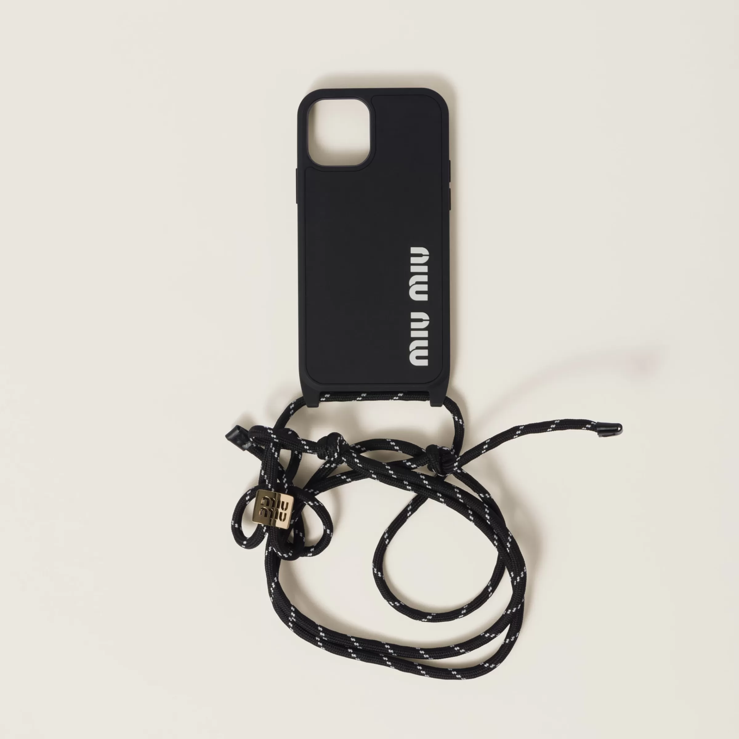 Miu Miu Rubber Cover For Iphone 15 Pro |