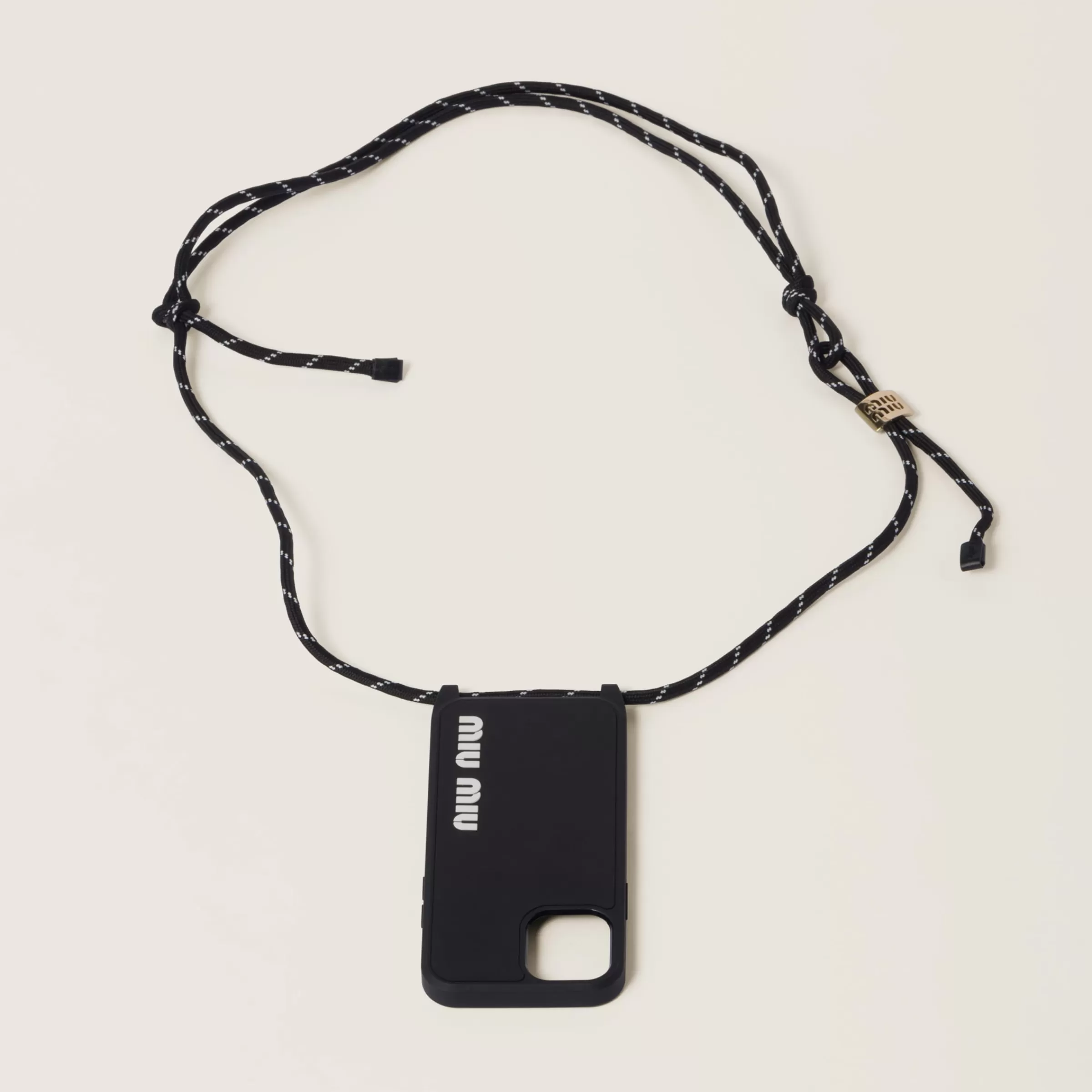 Miu Miu Rubber Cover For Iphone 15 Pro |