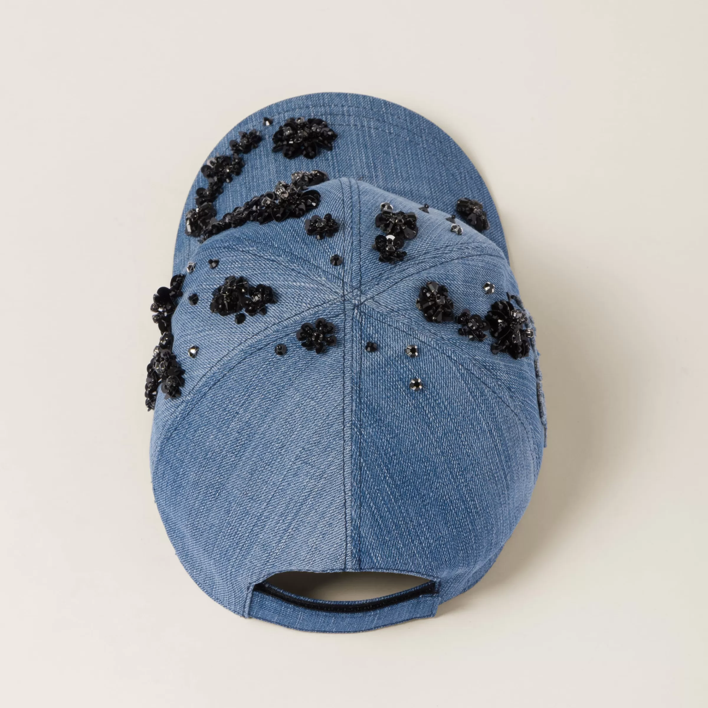 Miu Miu Denim Baseball Cap |