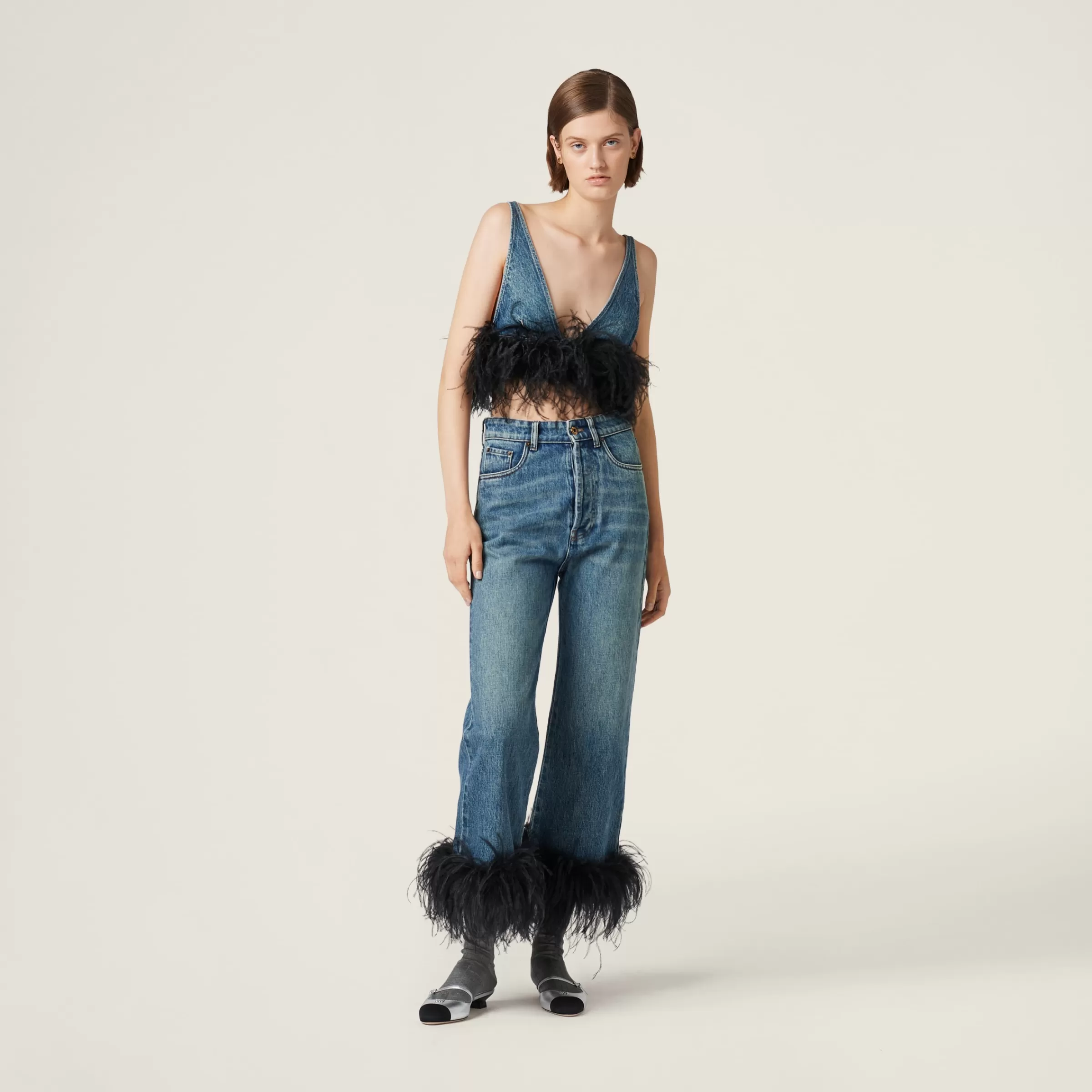 Miu Miu Denim Jeans |