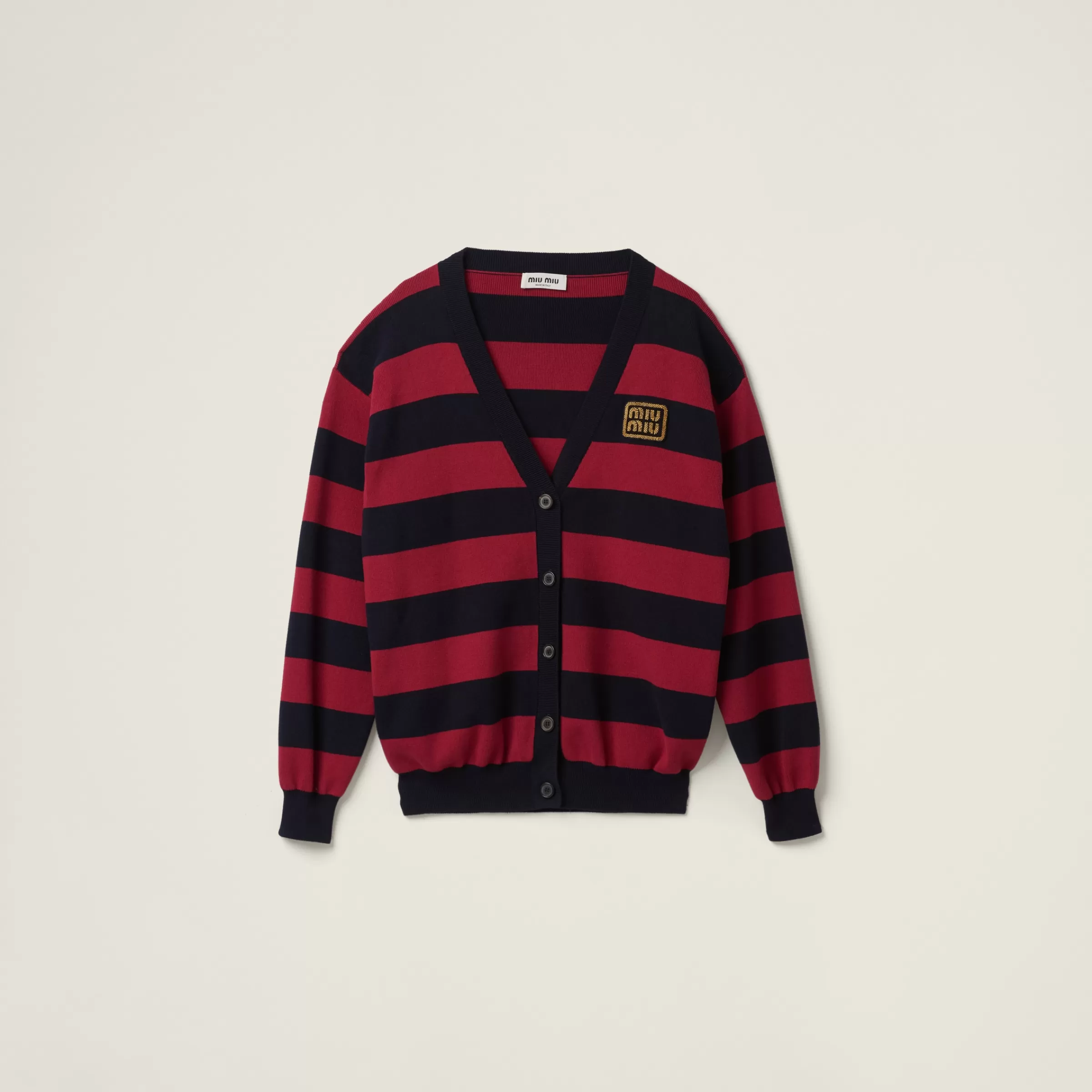 Miu Miu Cotton Knit Cardigan |