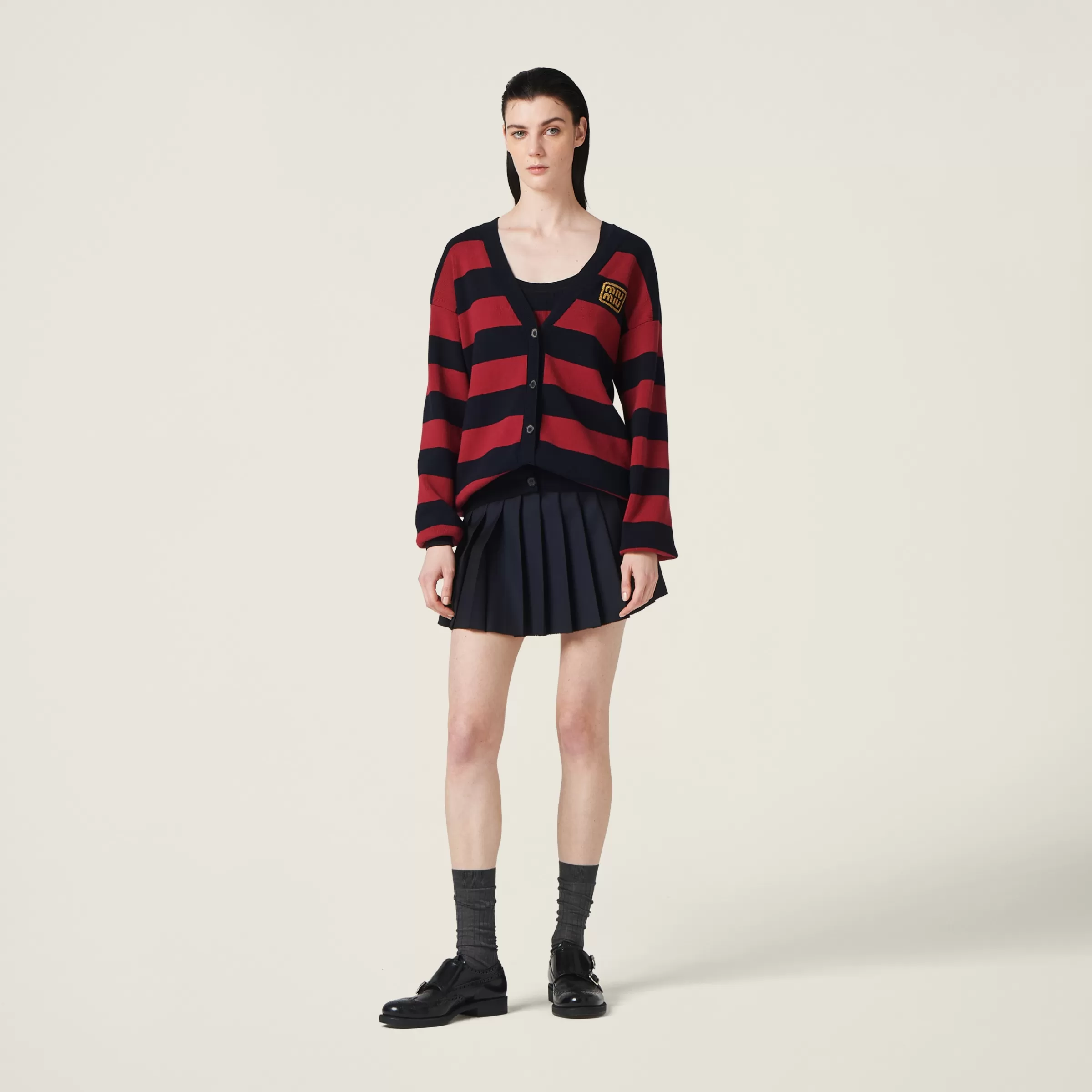 Miu Miu Cotton Knit Cardigan |