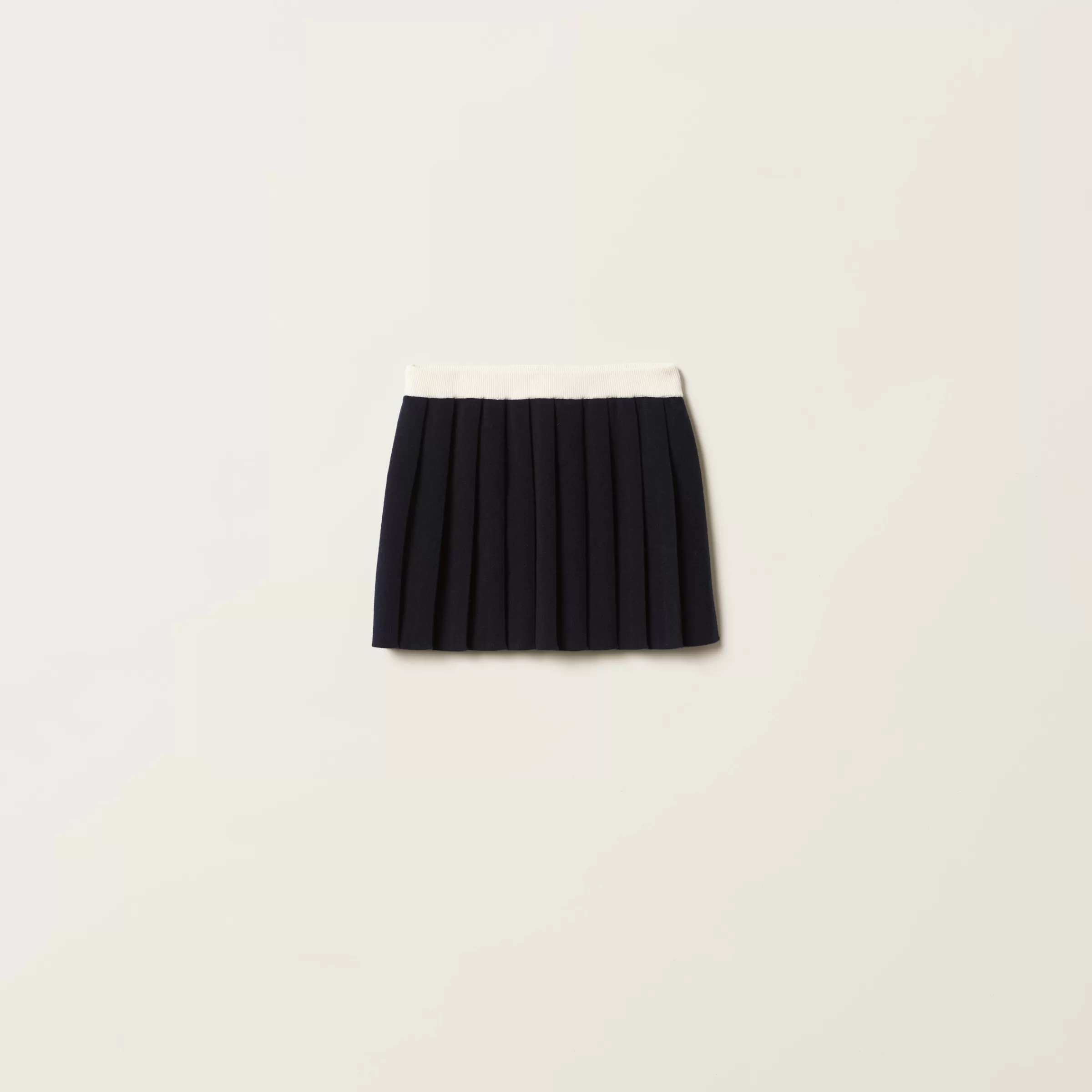 Miu Miu Cashmere Miniskirt |
