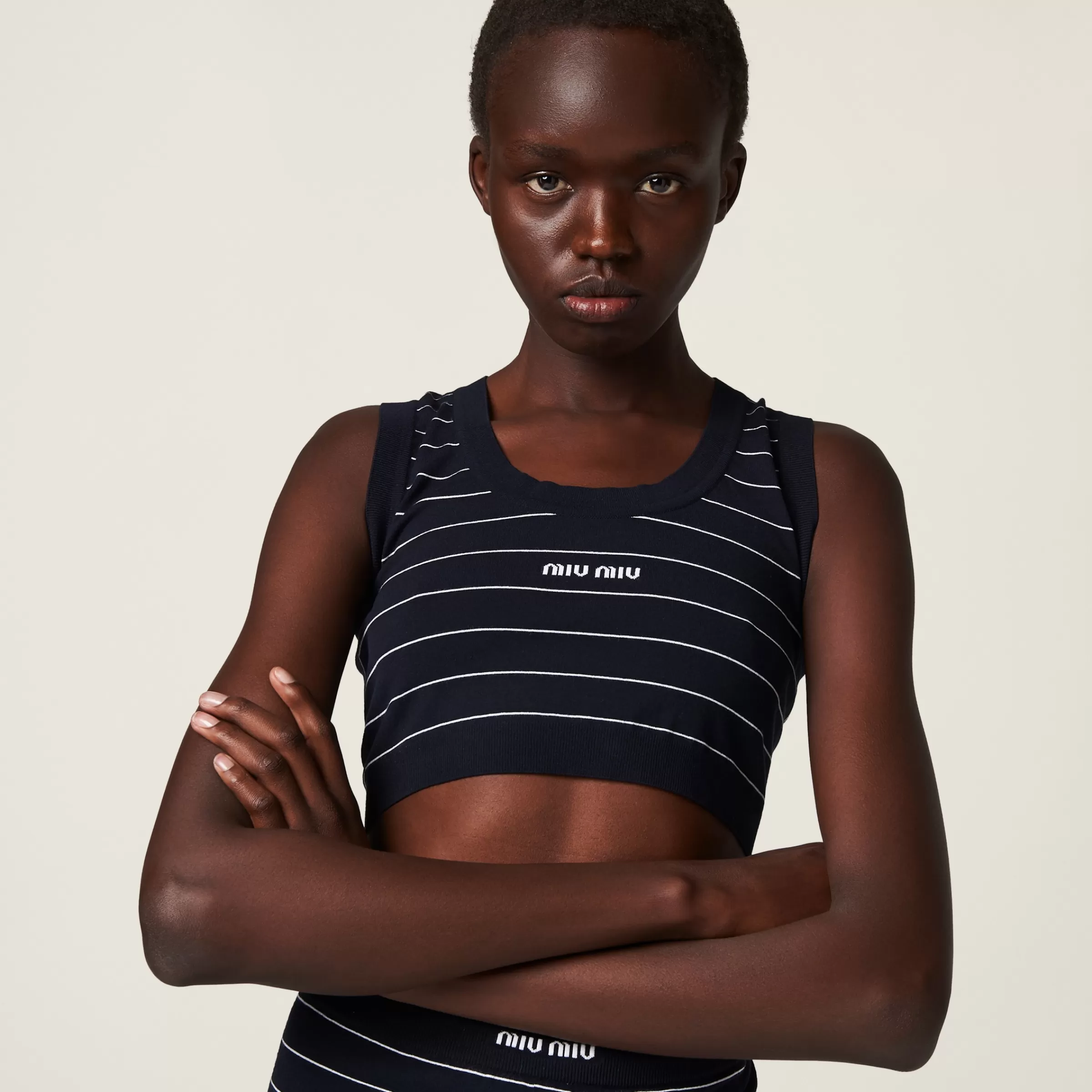 Miu Miu Viscose Knit Top |