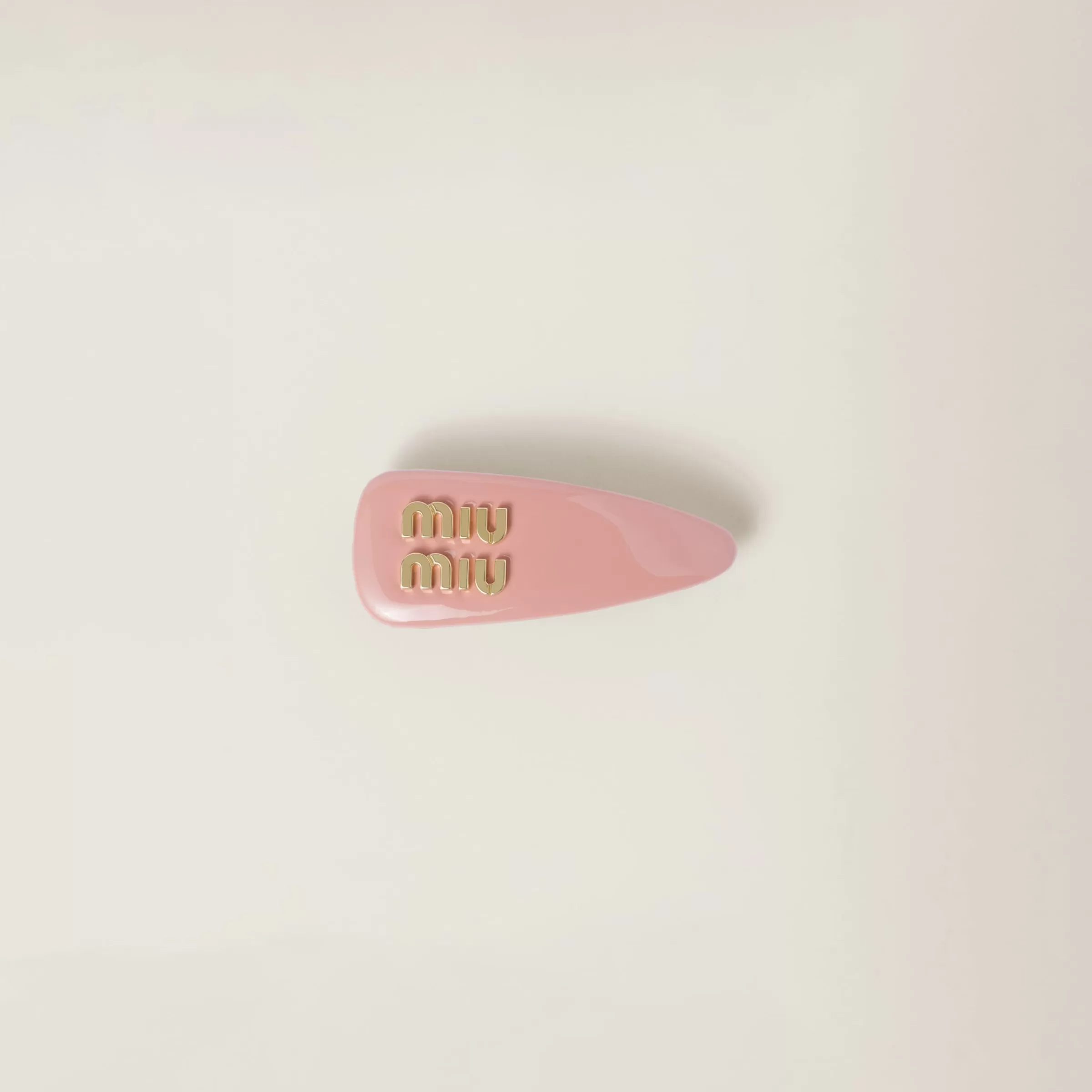 Miu Miu Patent Leather Hair Clip |