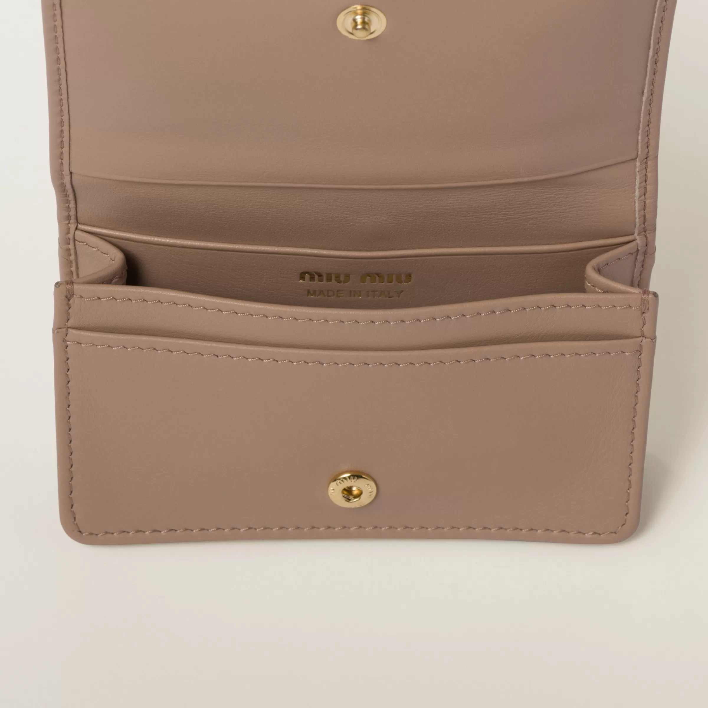 Miu Miu Leather Card Holder |