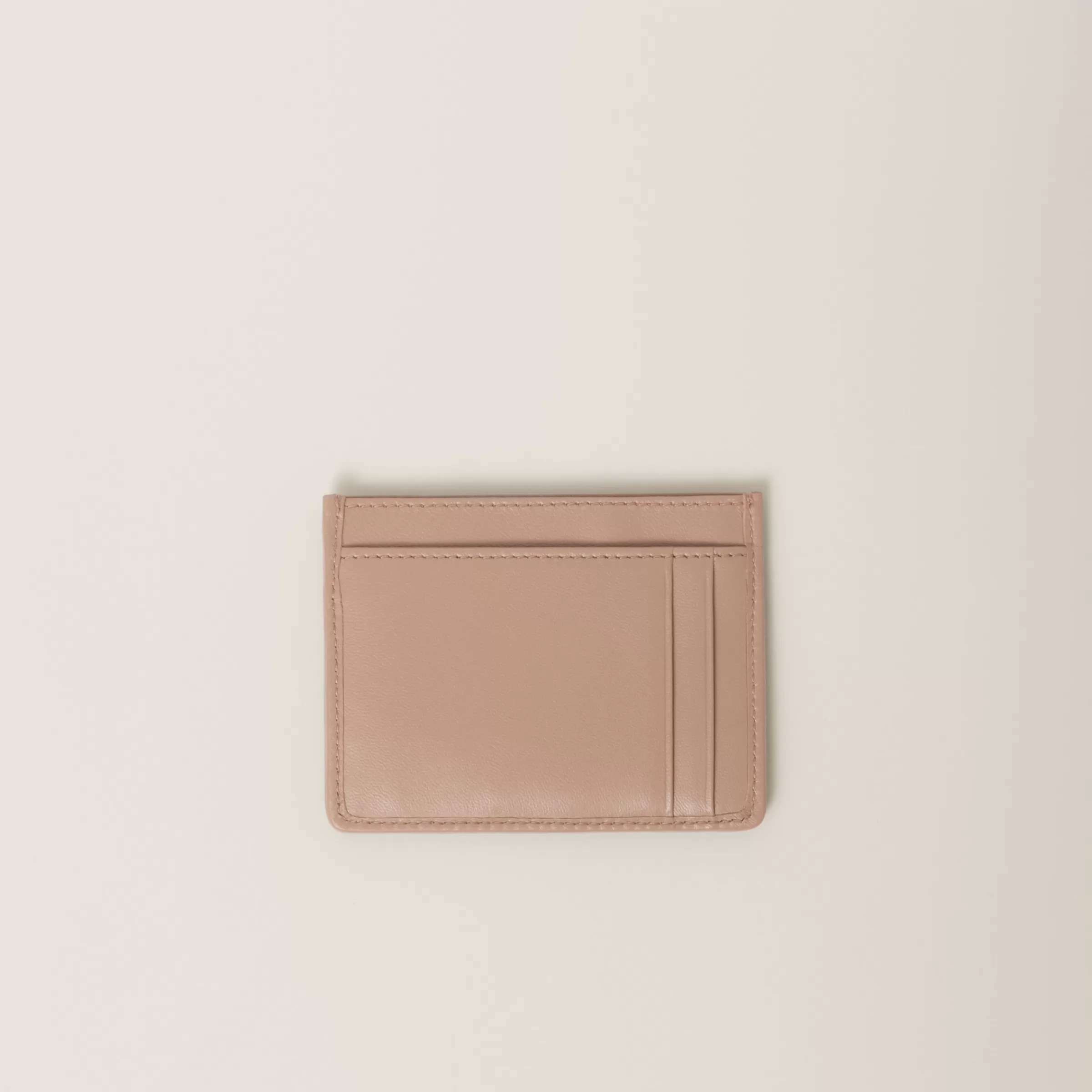 Miu Miu Matelassé Nappa Leather Card Holder |