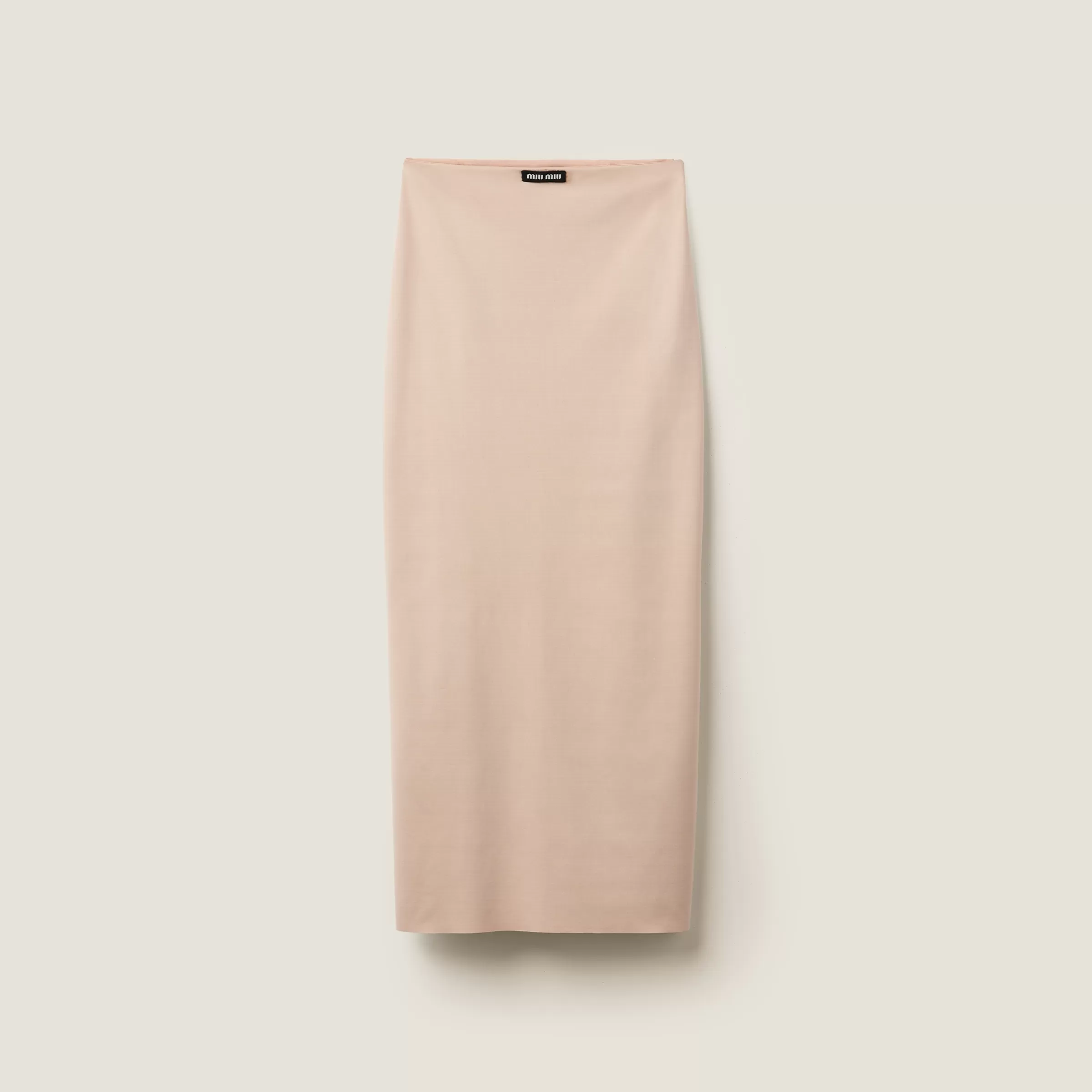 Miu Miu Stretch Jersey Skirt |