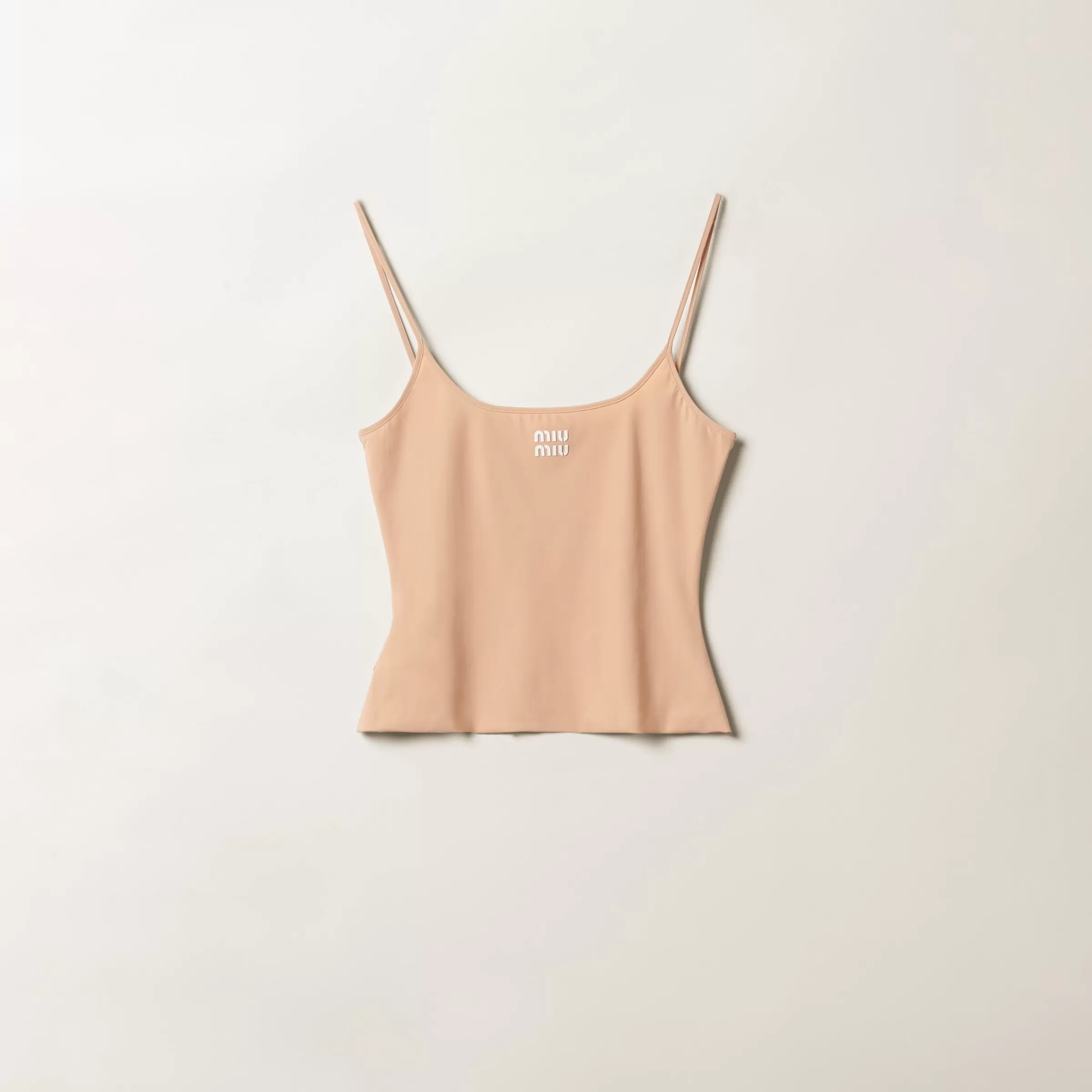 Miu Miu Stretch Jersey Top |