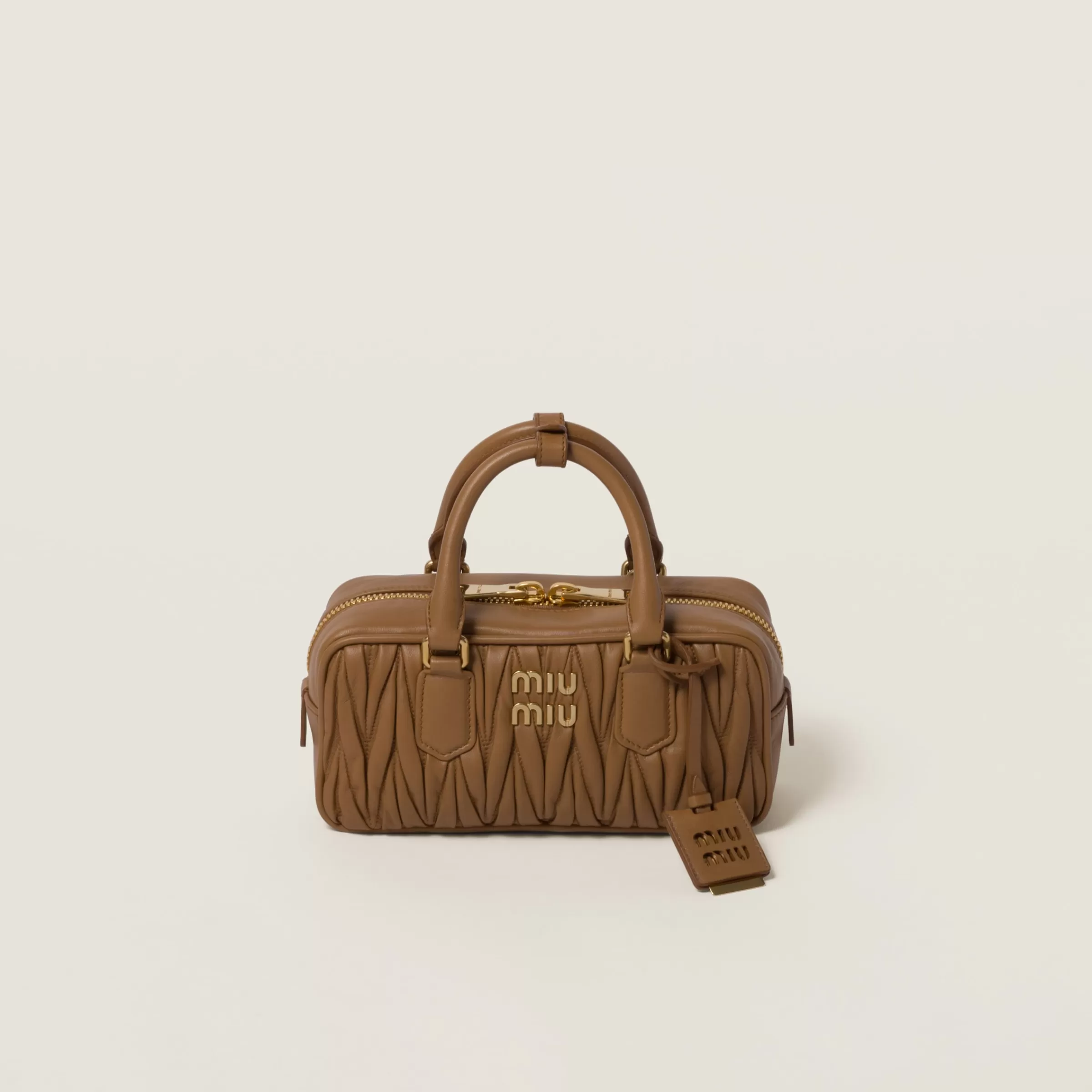 Miu Miu Arcadie Matelassé Nappa Leather Bag |
