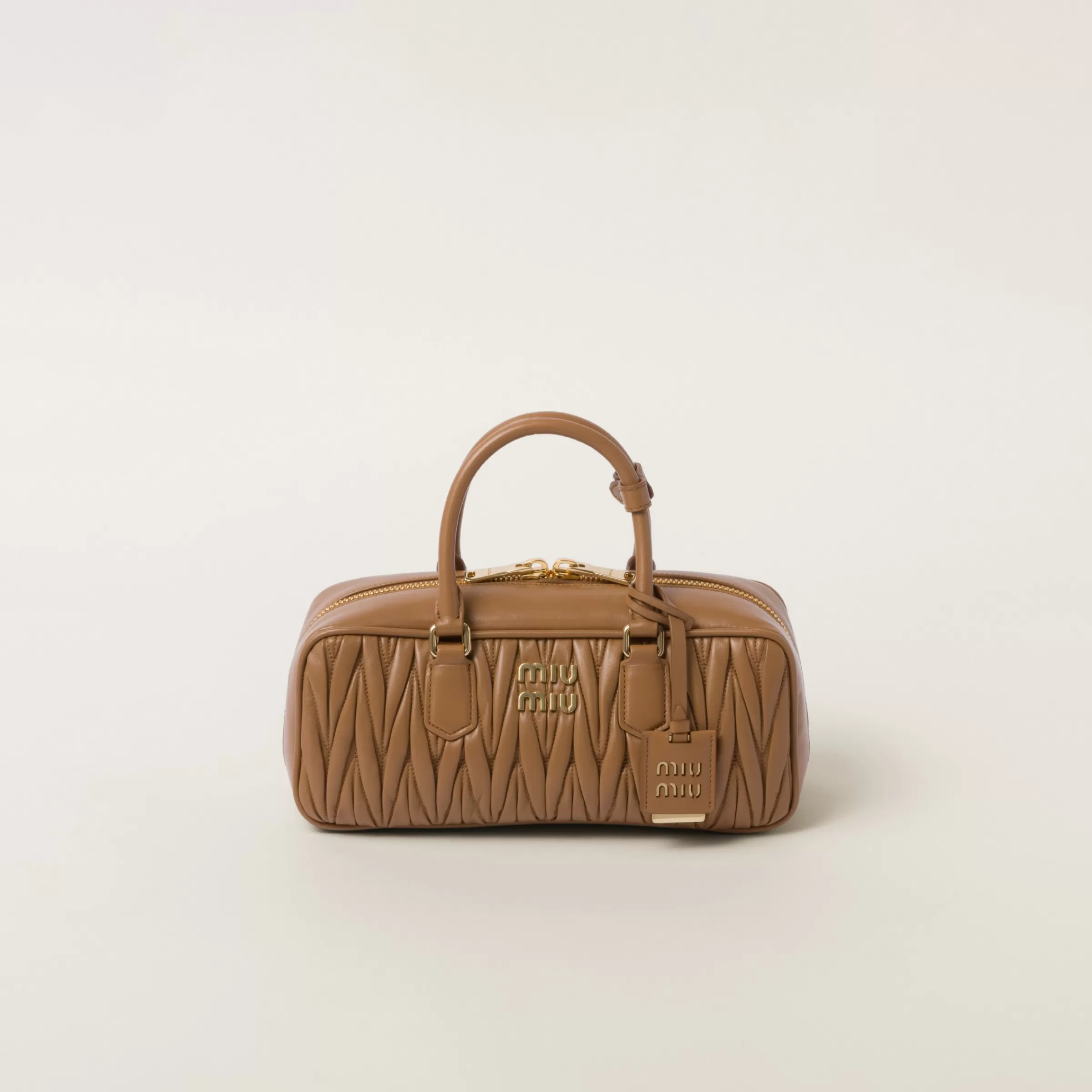 Miu Miu Arcadie Matelassé Nappa Leather Bag |