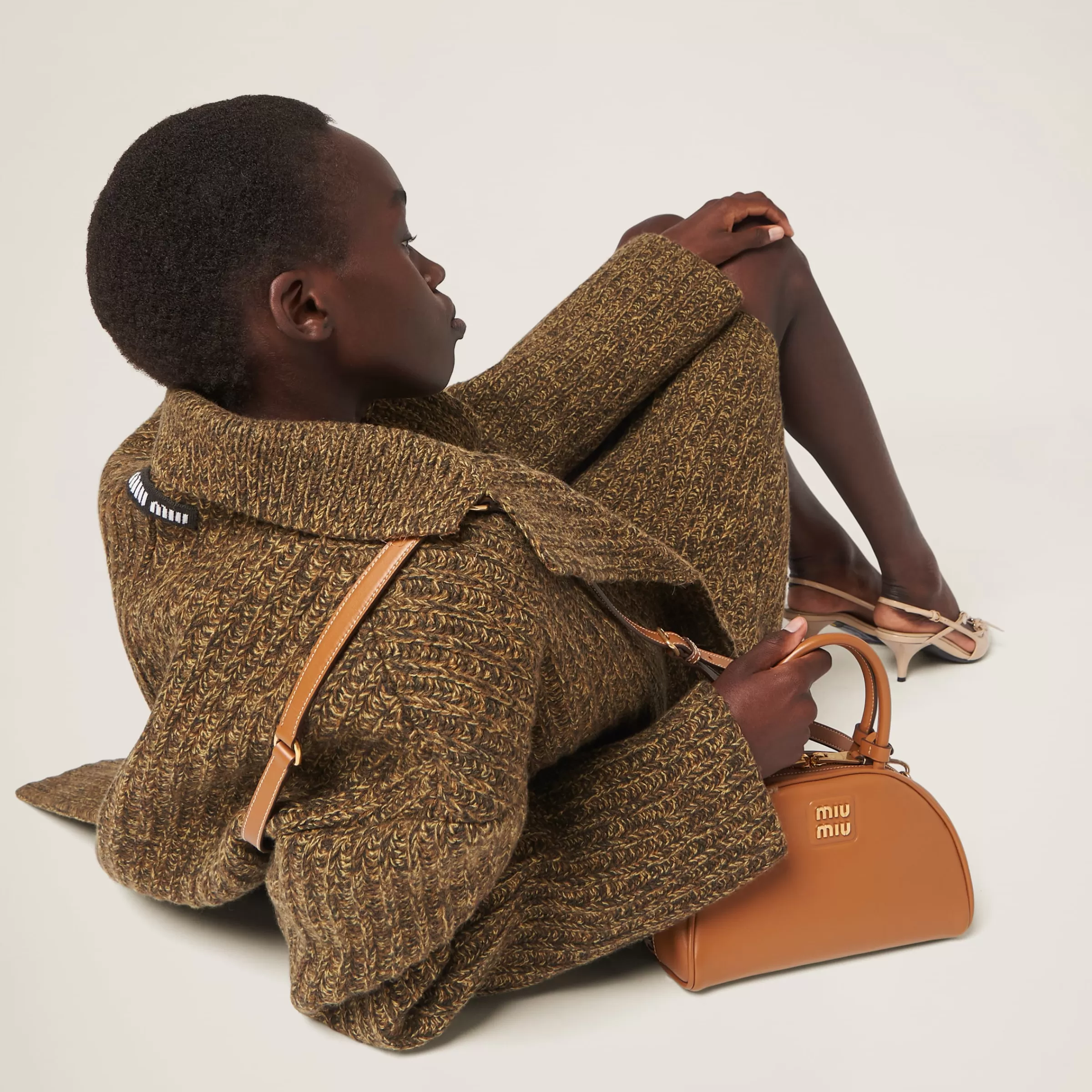 Miu Miu Leather Top-handle Bag |
