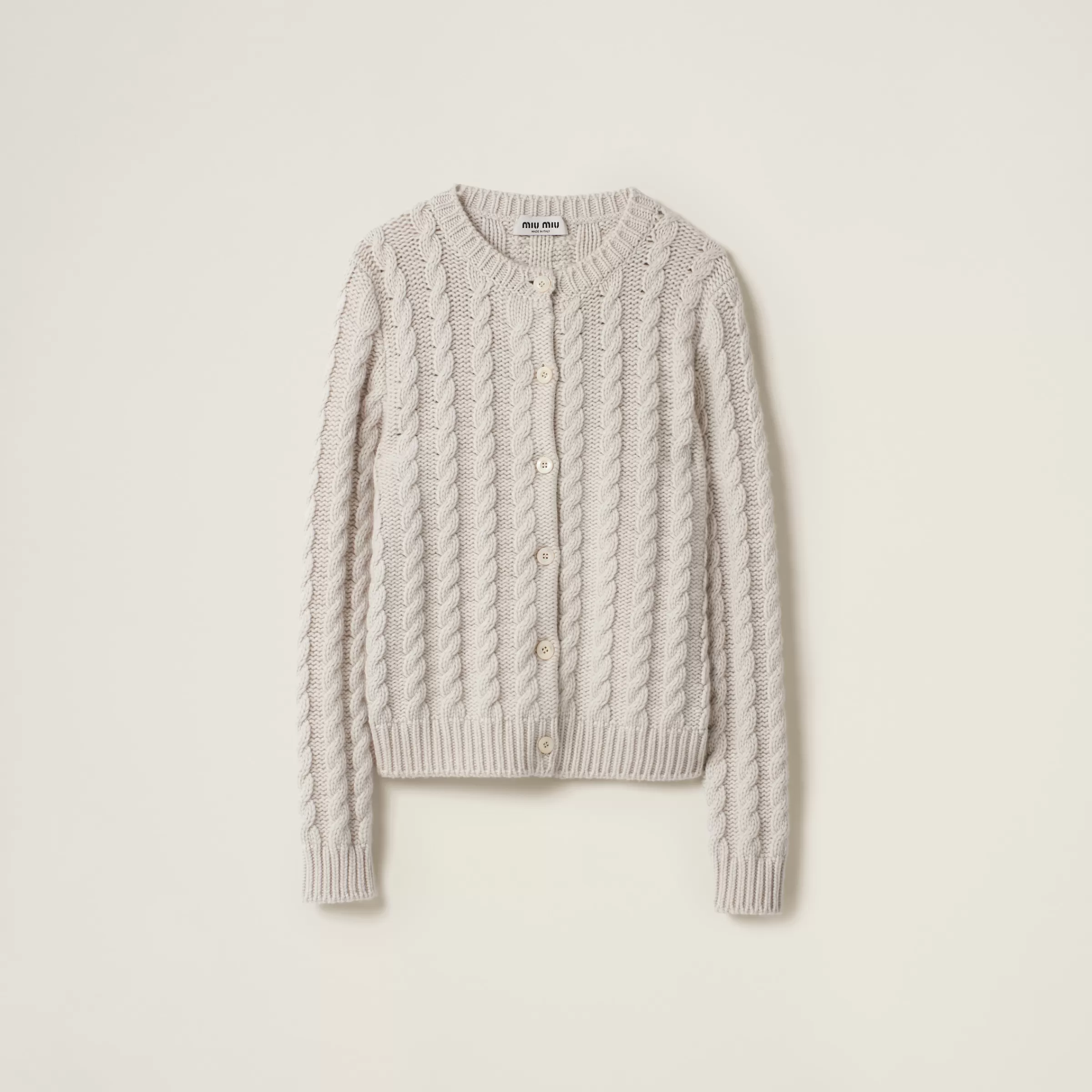 Miu Miu Cashmere Knit Cardigan |