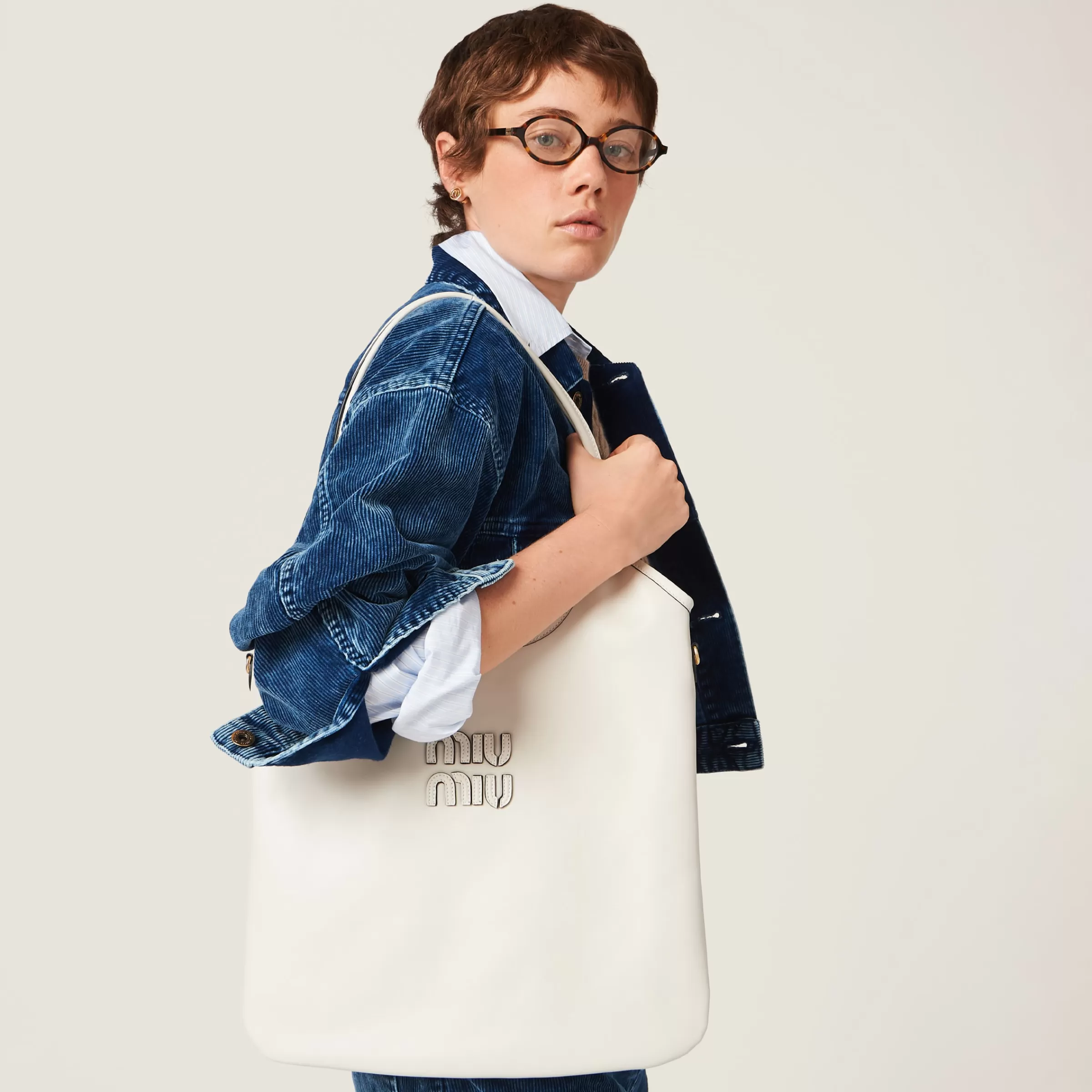 Miu Miu Ivy Leather Bag |