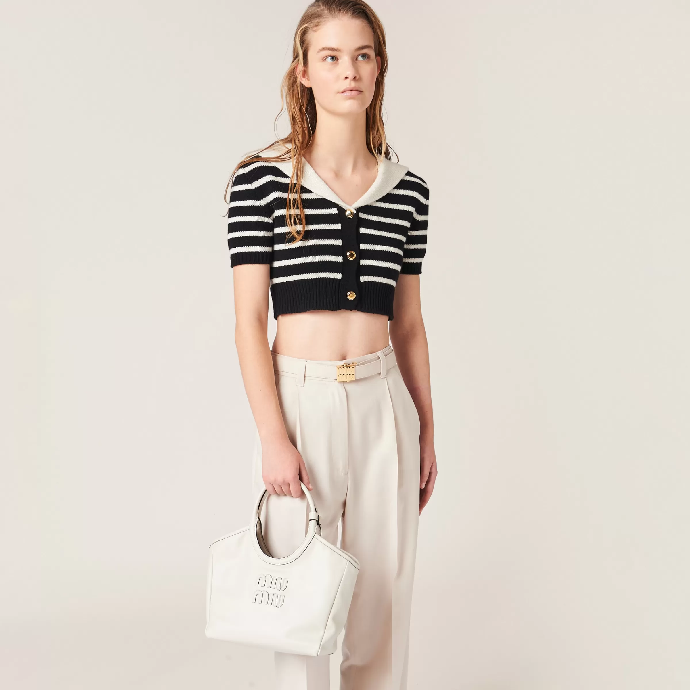 Miu Miu Ivy Leather Bag |