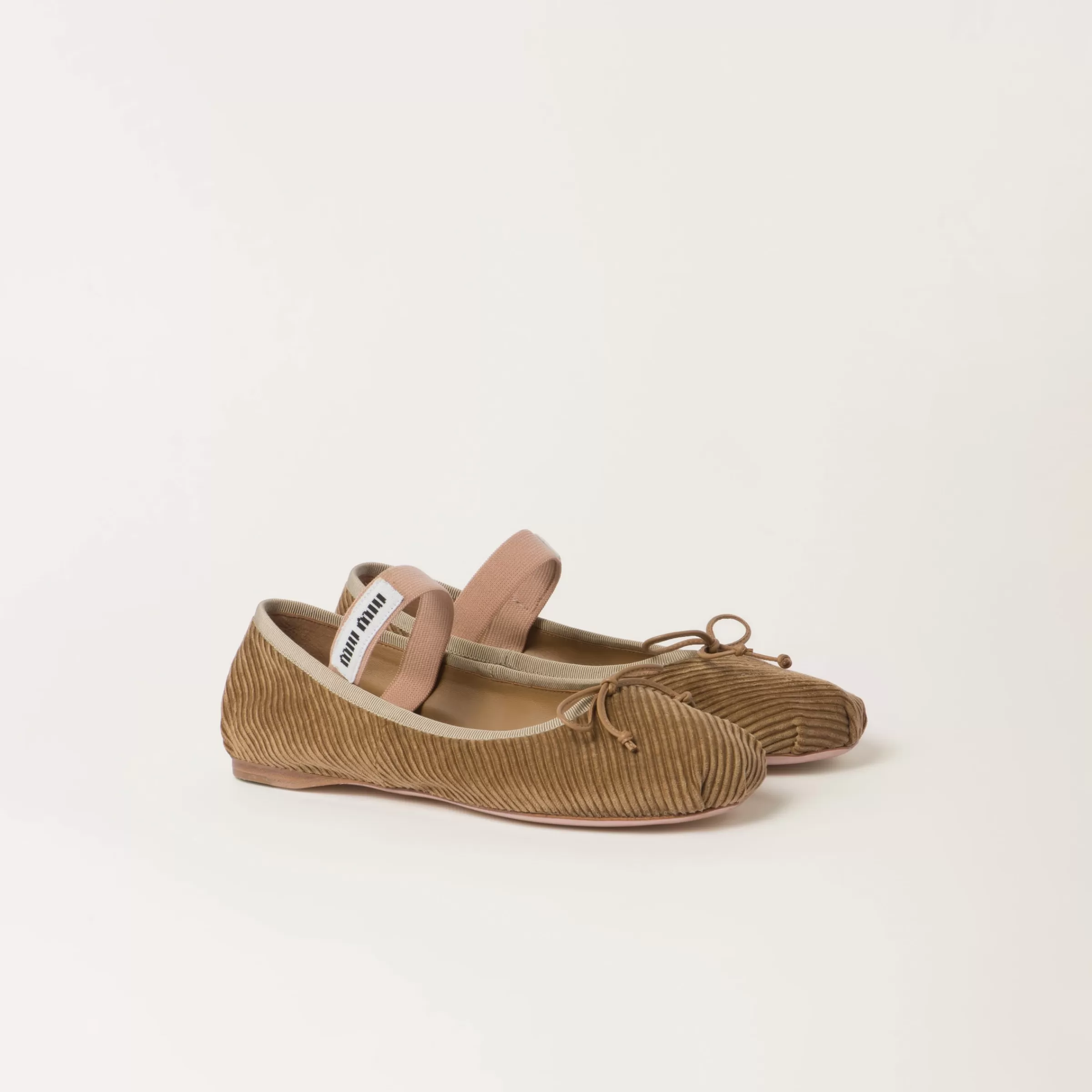 Miu Miu Corduroy Ballerinas |