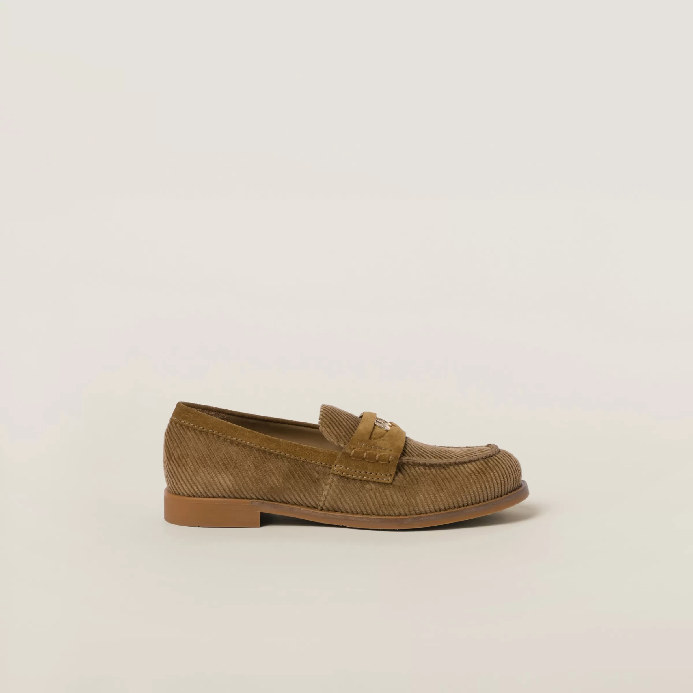 Miu Miu Corduroy Loafers |