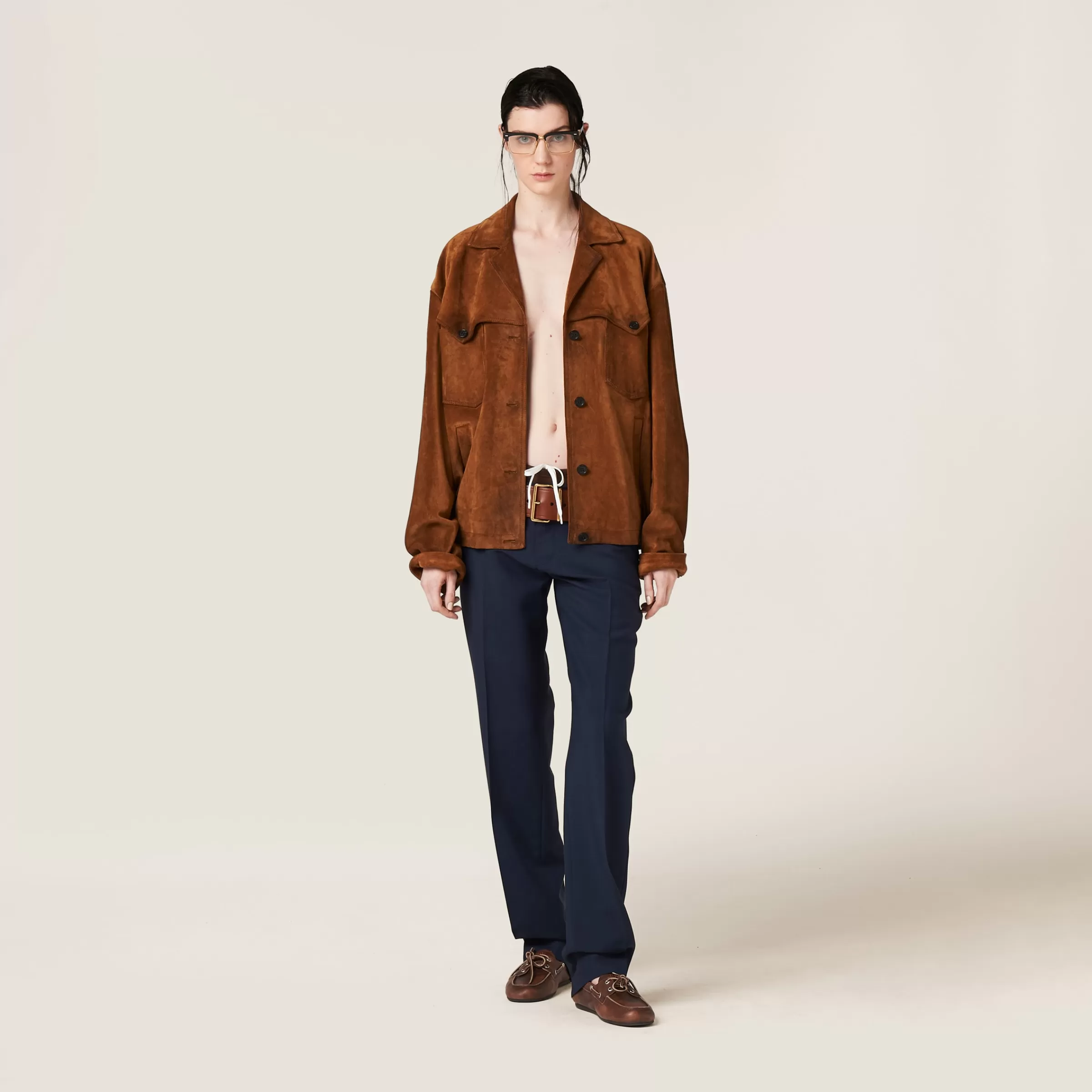 Miu Miu Suede Jacket |