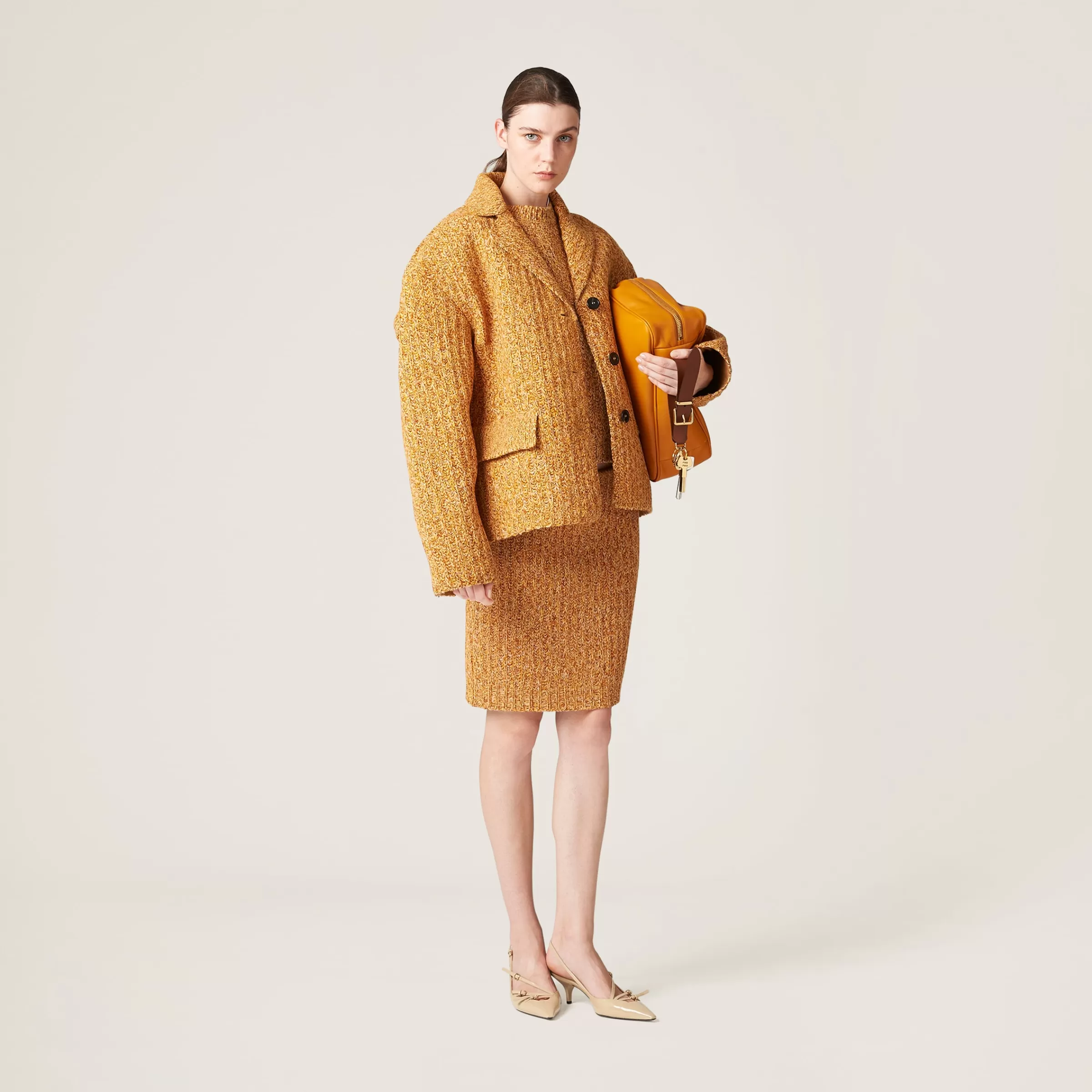 Miu Miu Wool And Cotton Jacket |