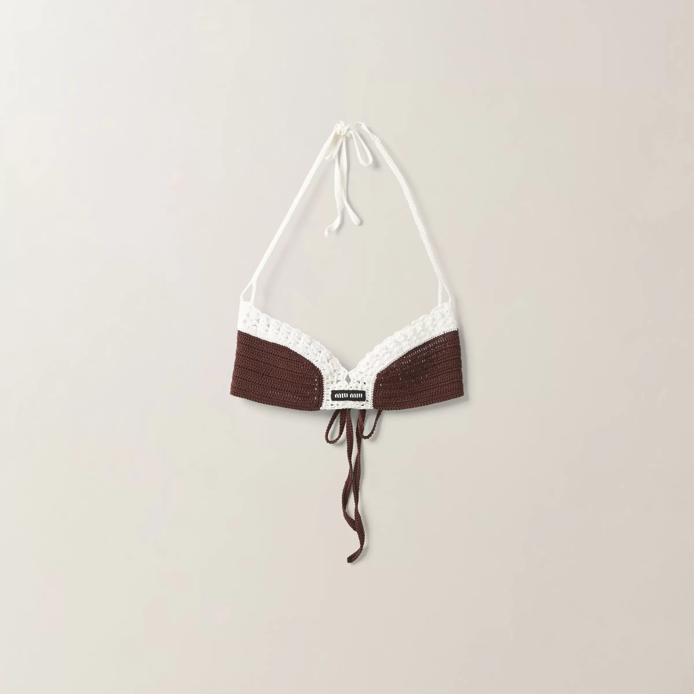 Miu Miu Cotton Knit Bra |