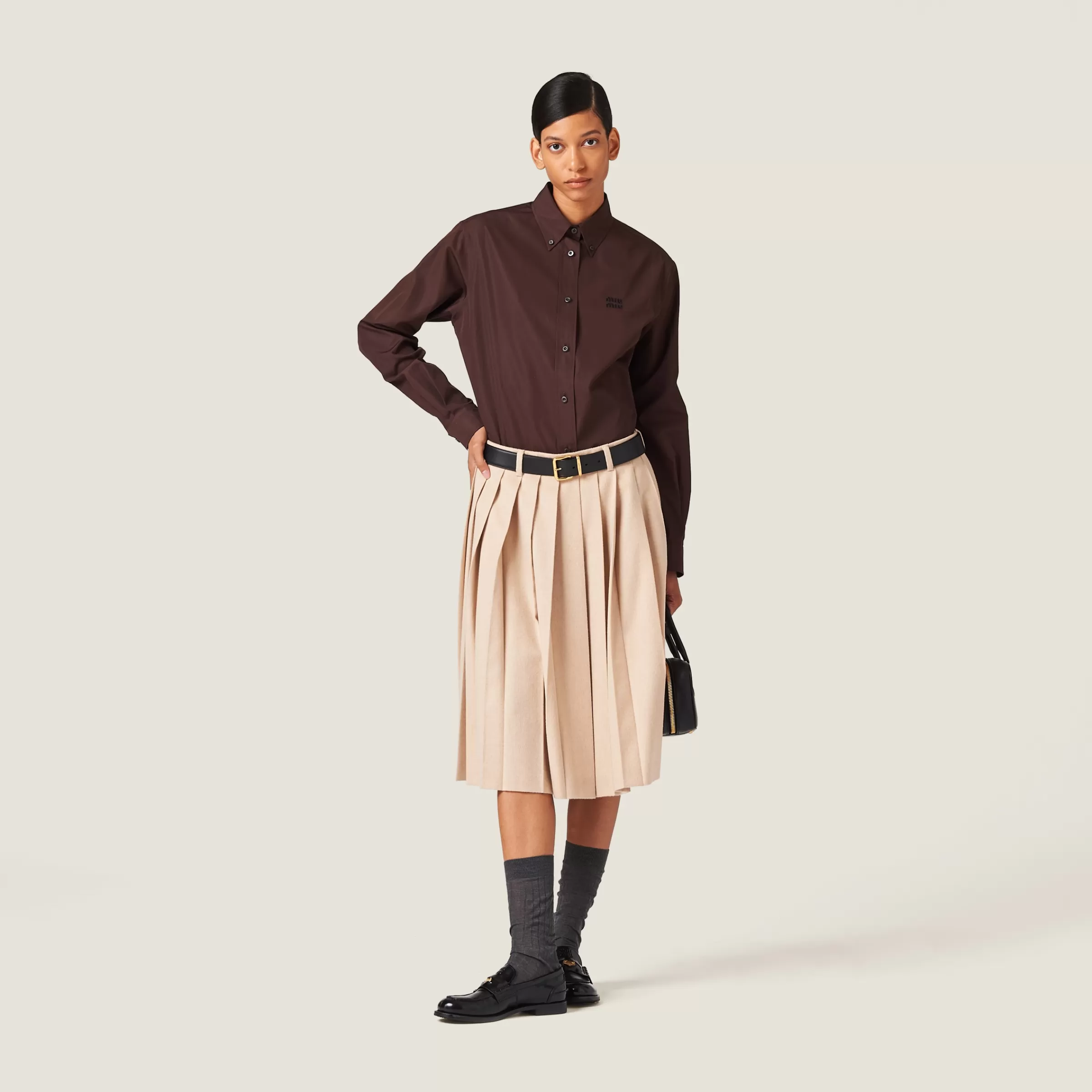Miu Miu Poplin Shirt |