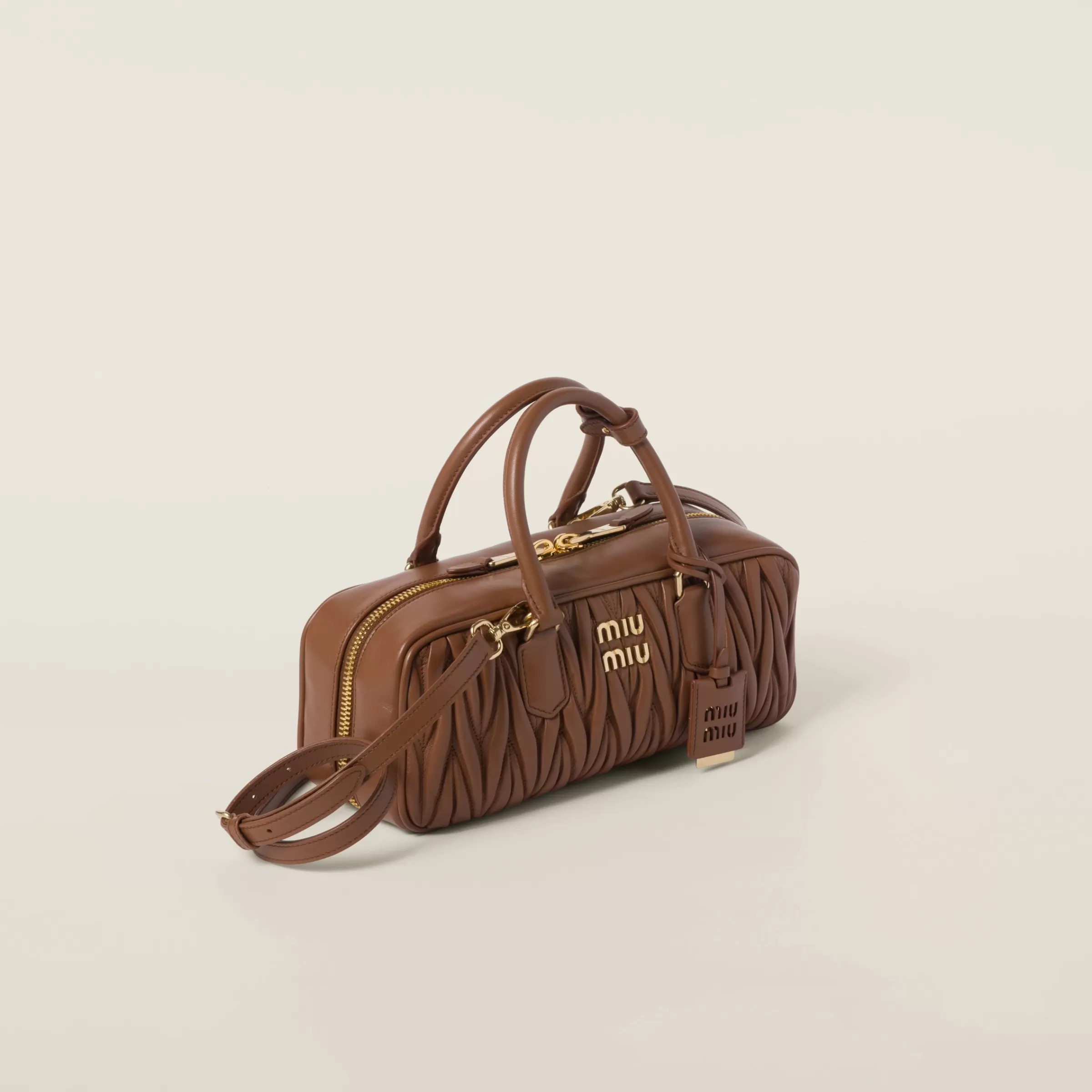 Miu Miu Arcadie Matelassé Nappa Leather Bag |