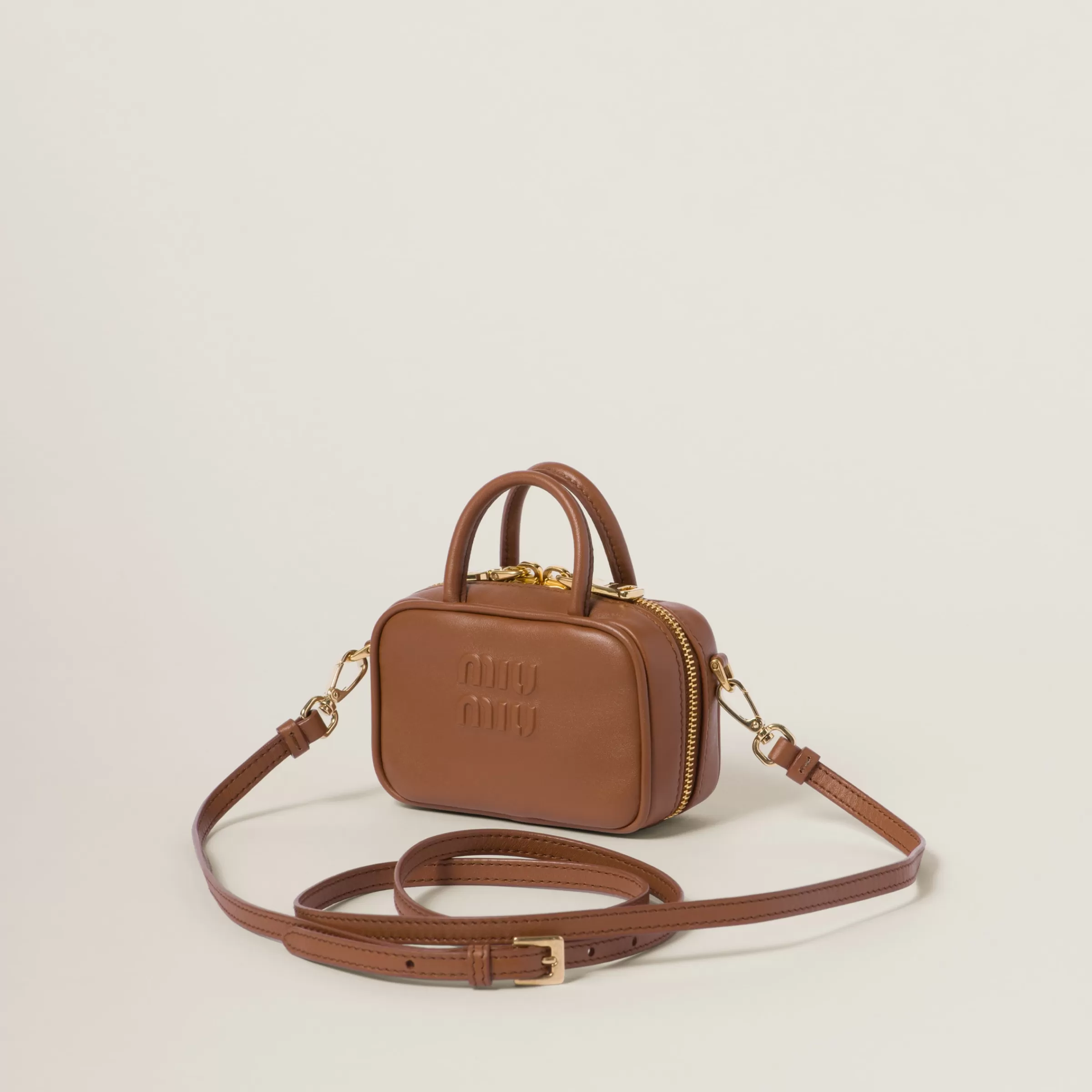 Miu Miu Leather Micro Bag |