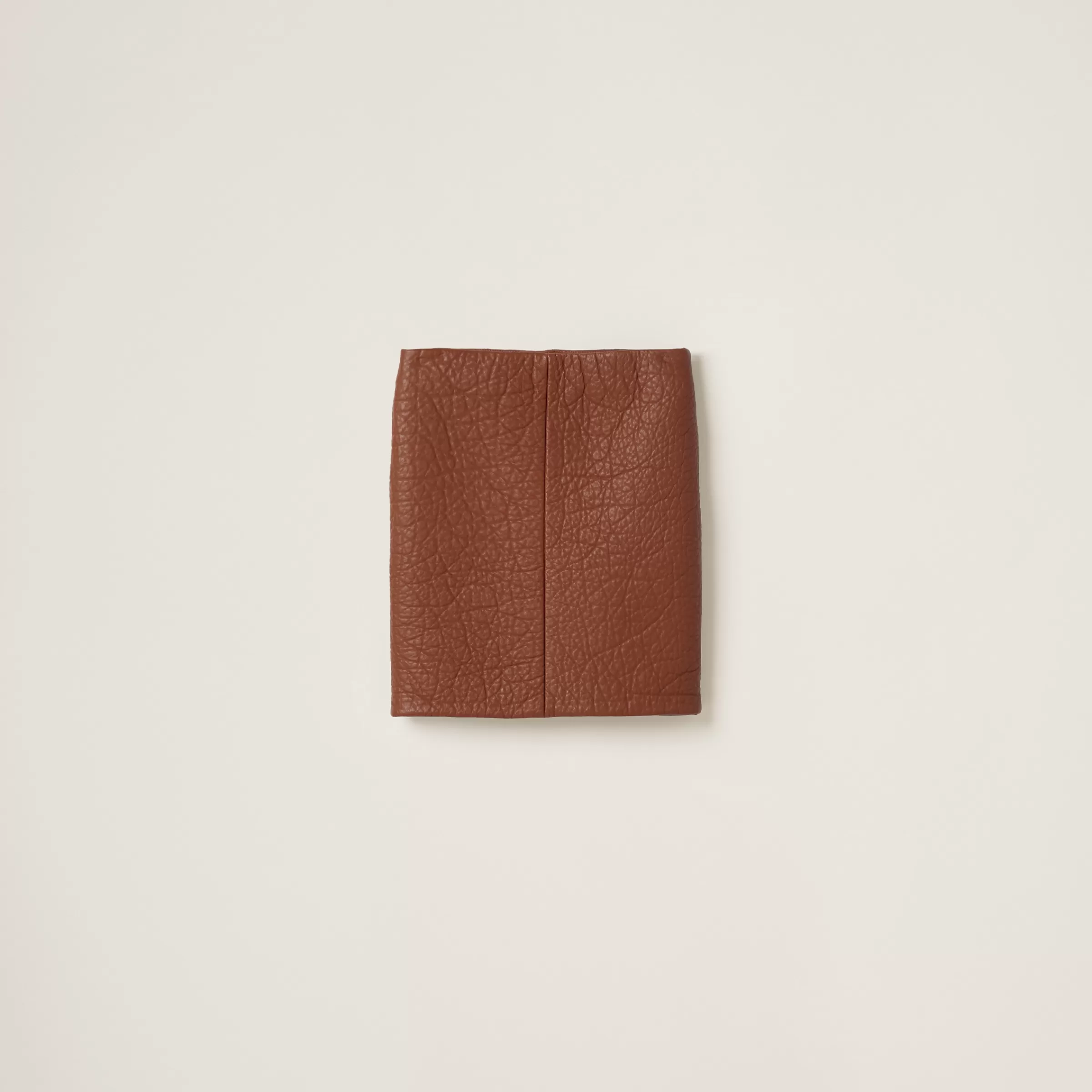 Miu Miu Nappa Leather Skirt |