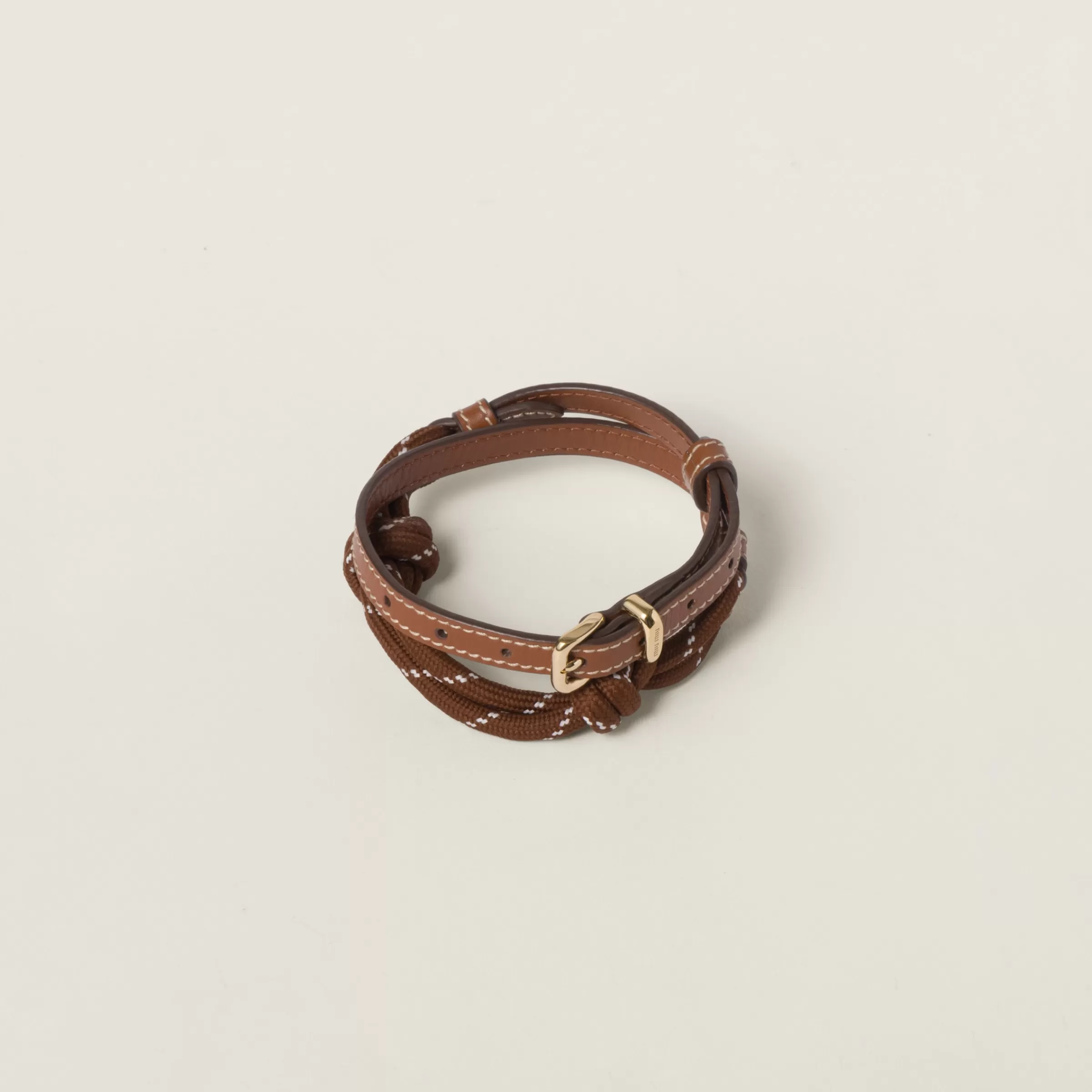 Miu Miu Leather Anklet |