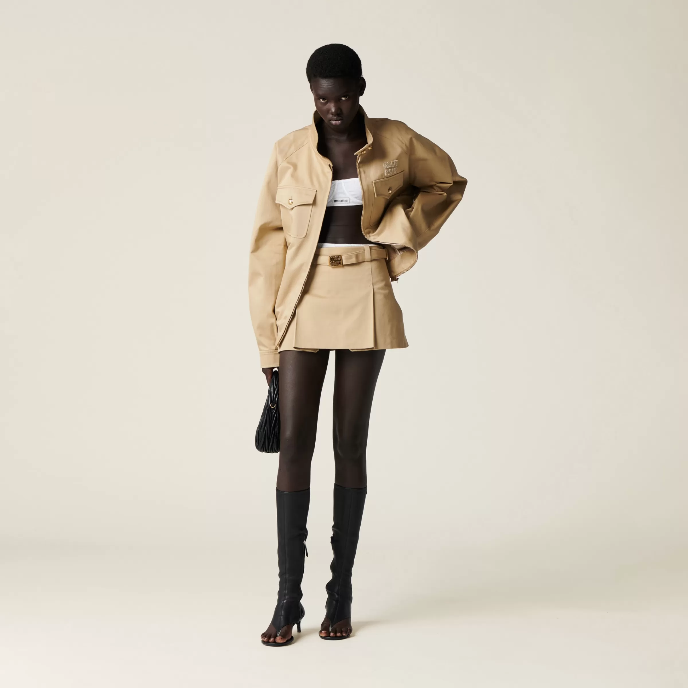 Miu Miu Chino Blouson Jacket |